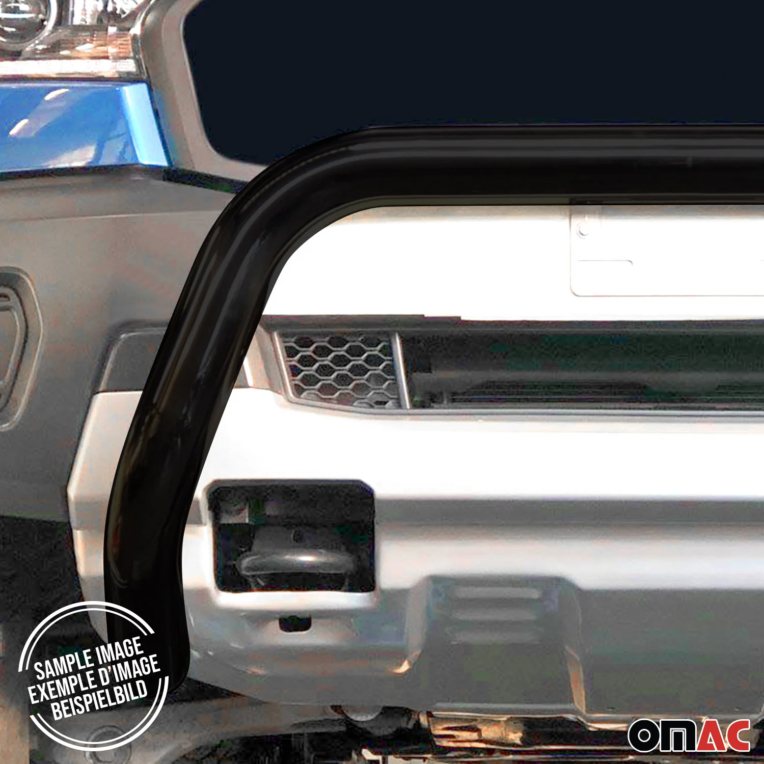 Frontbügel Frontschutzbügel für Mitsubishi L200 2019-2023 ø76mm Stahl Schwarz - Image 5