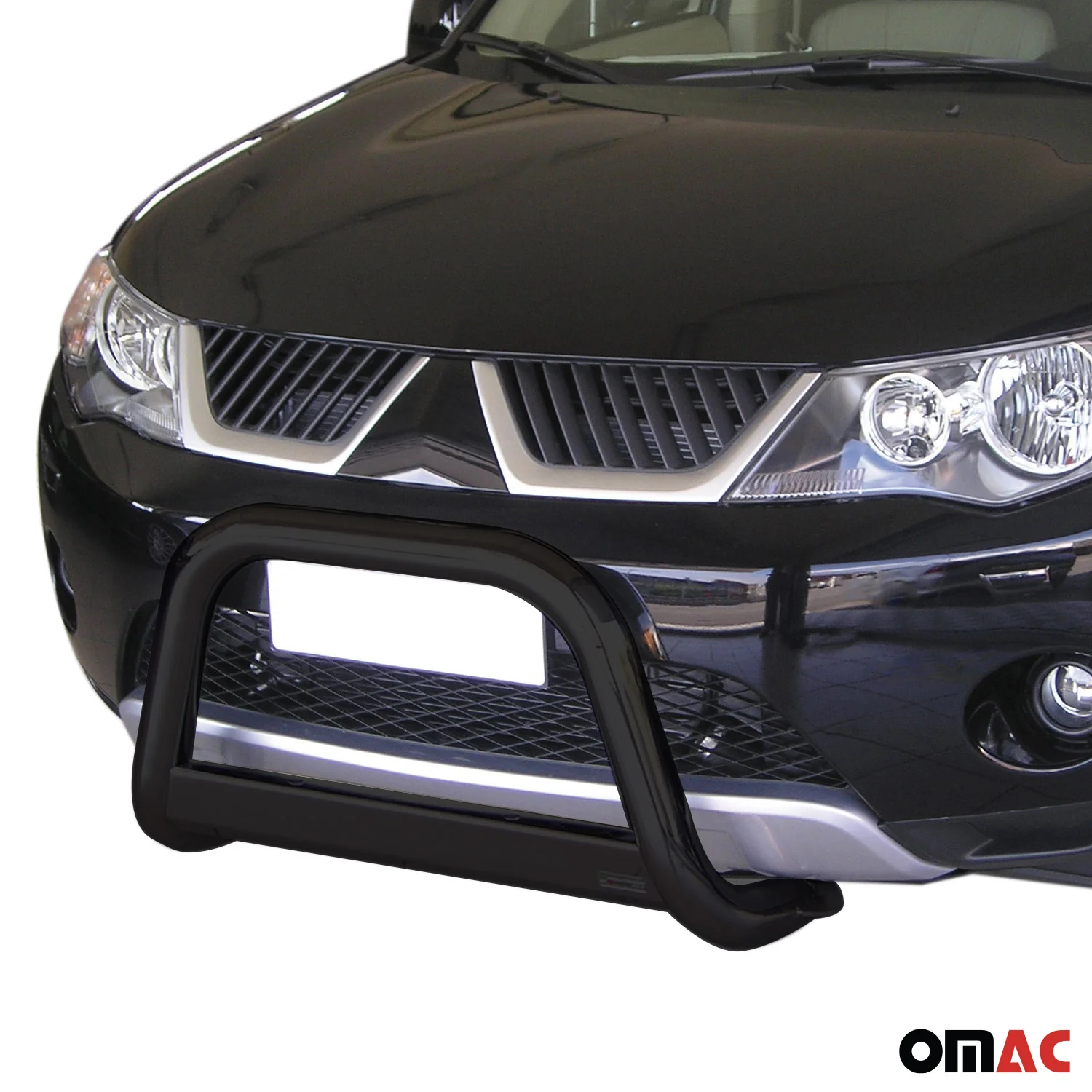 Frontbügel Frontschutzbügel für Mitsubishi Outlander 2007-2009 ø63 Stahl Schwarz - Image 2