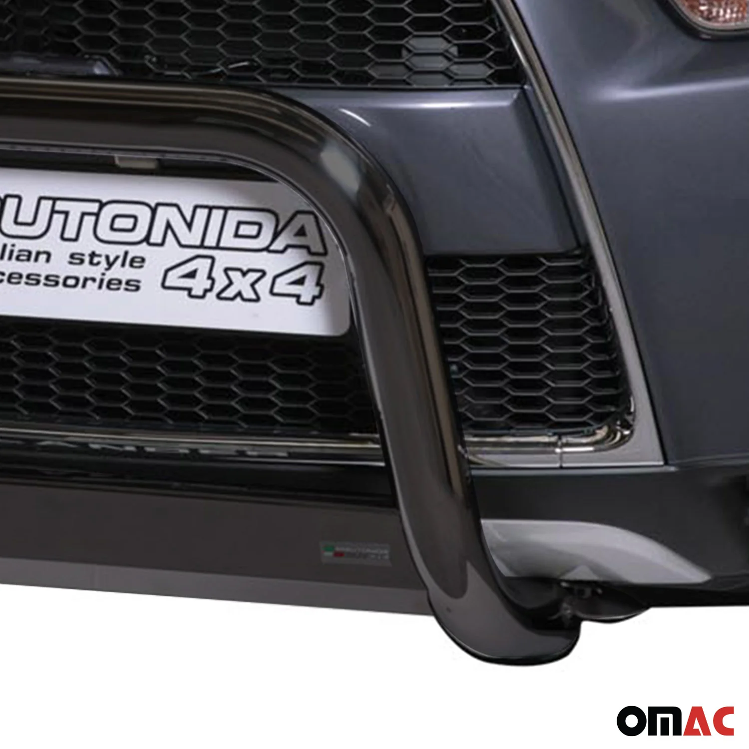 Frontbügel Frontschutzbügel für Mitsubishi Outlander 2010-2012 ø63 Stahl Schwarz - Image 3