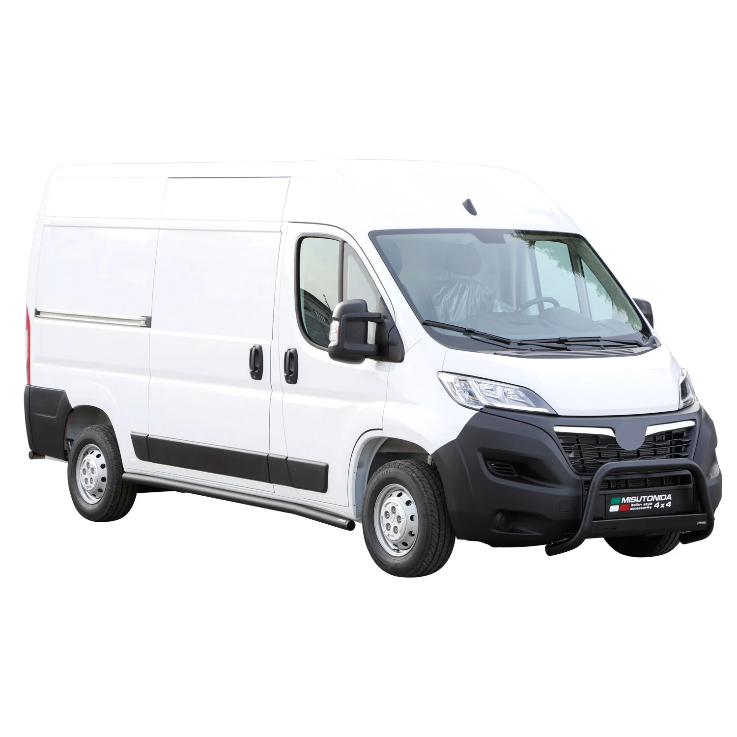 Frontbügel Frontschutzbügel für Opel Movano 2022-2026 ø63mm Stahl Schwarz Schutz