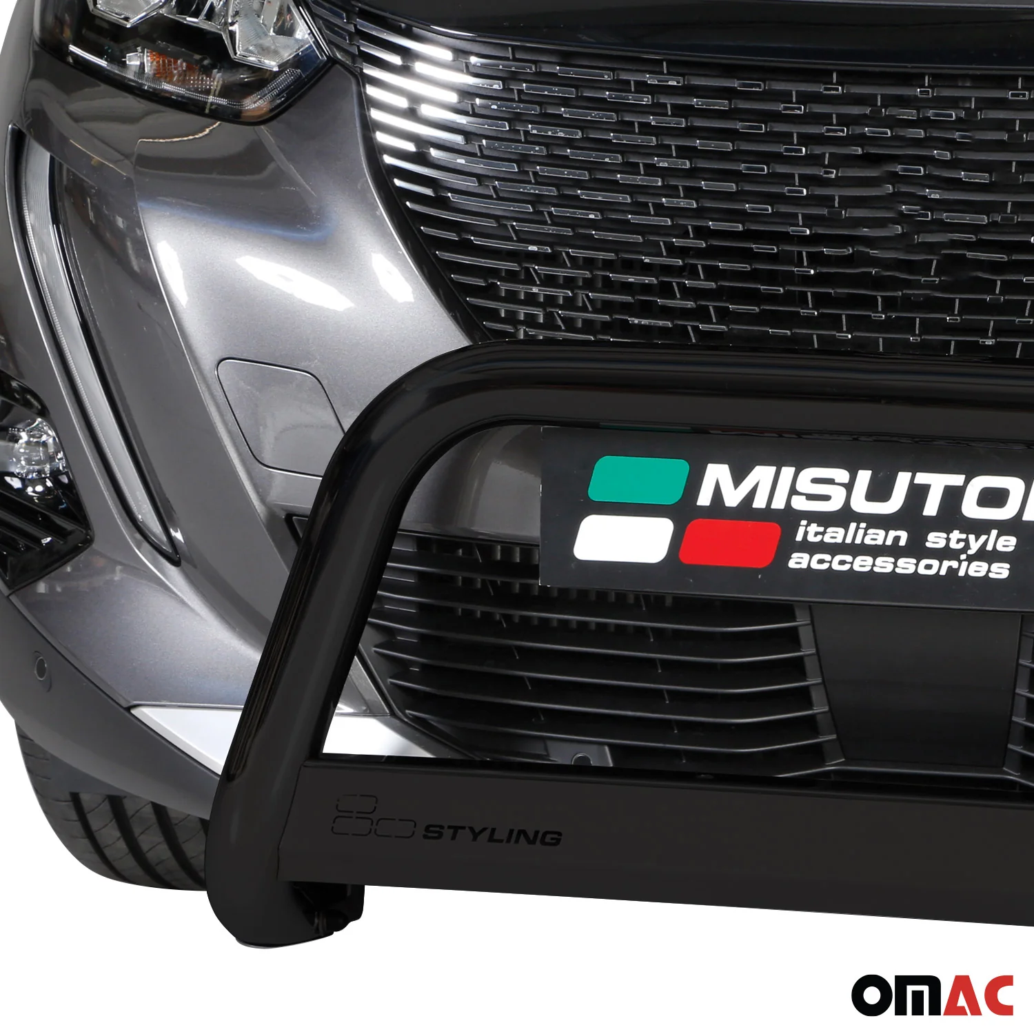 Frontbügel Frontschutzbügel für Peugeot 2008 2019-2026 ø63mm Stahl Schwarz - Image 3