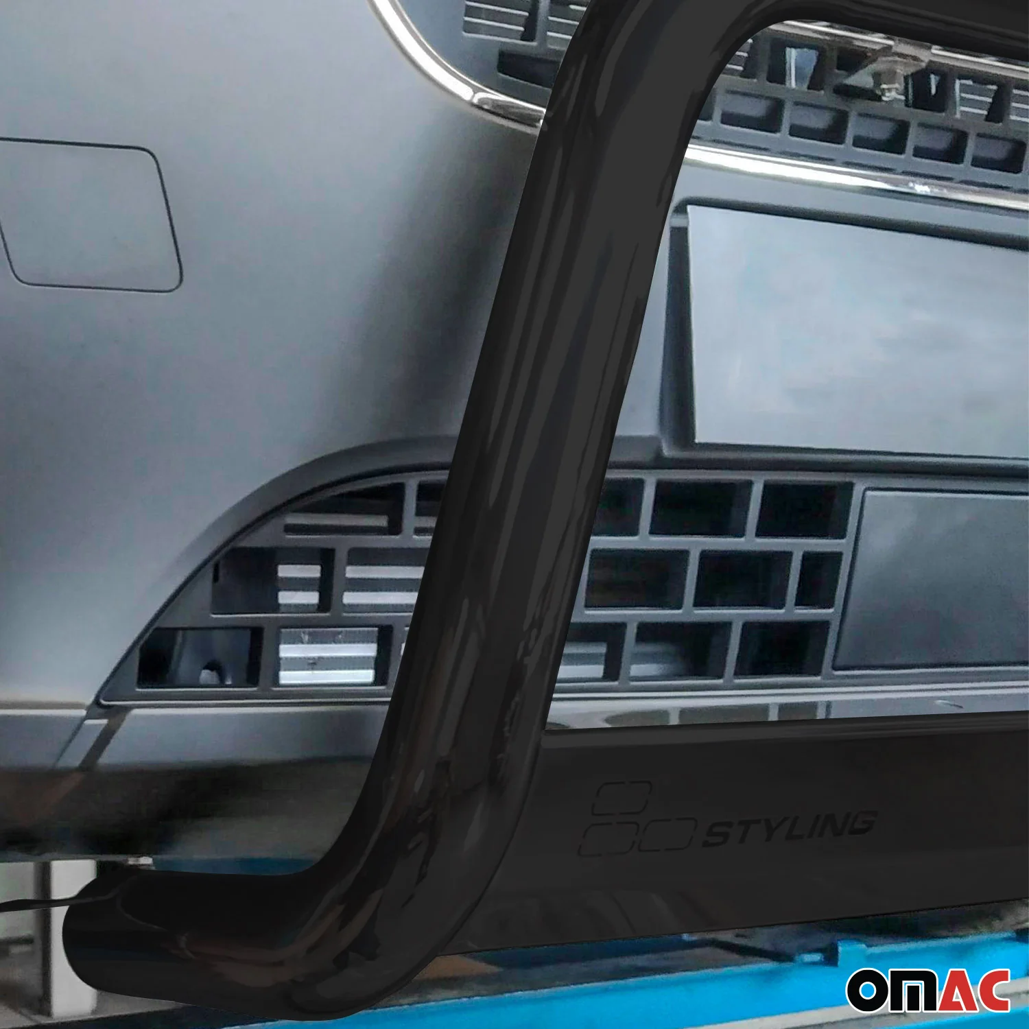 Frontbügel Frontschutzbügel für Skoda Yeti 2010-2013 ø63mm Edelstahl Schwarz - Image 5