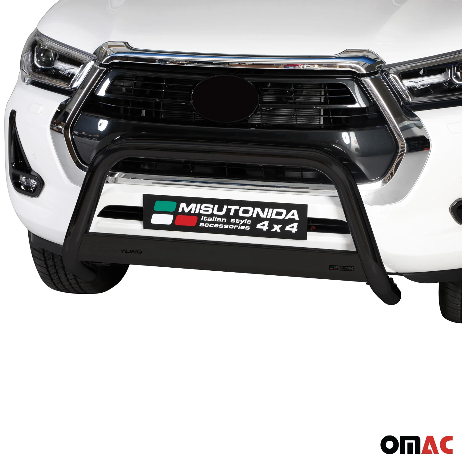 Frontbügel Frontschutzbügel für Toyota Hilux 2021-2026 ø63mm Stahl Schwarz - Image 2
