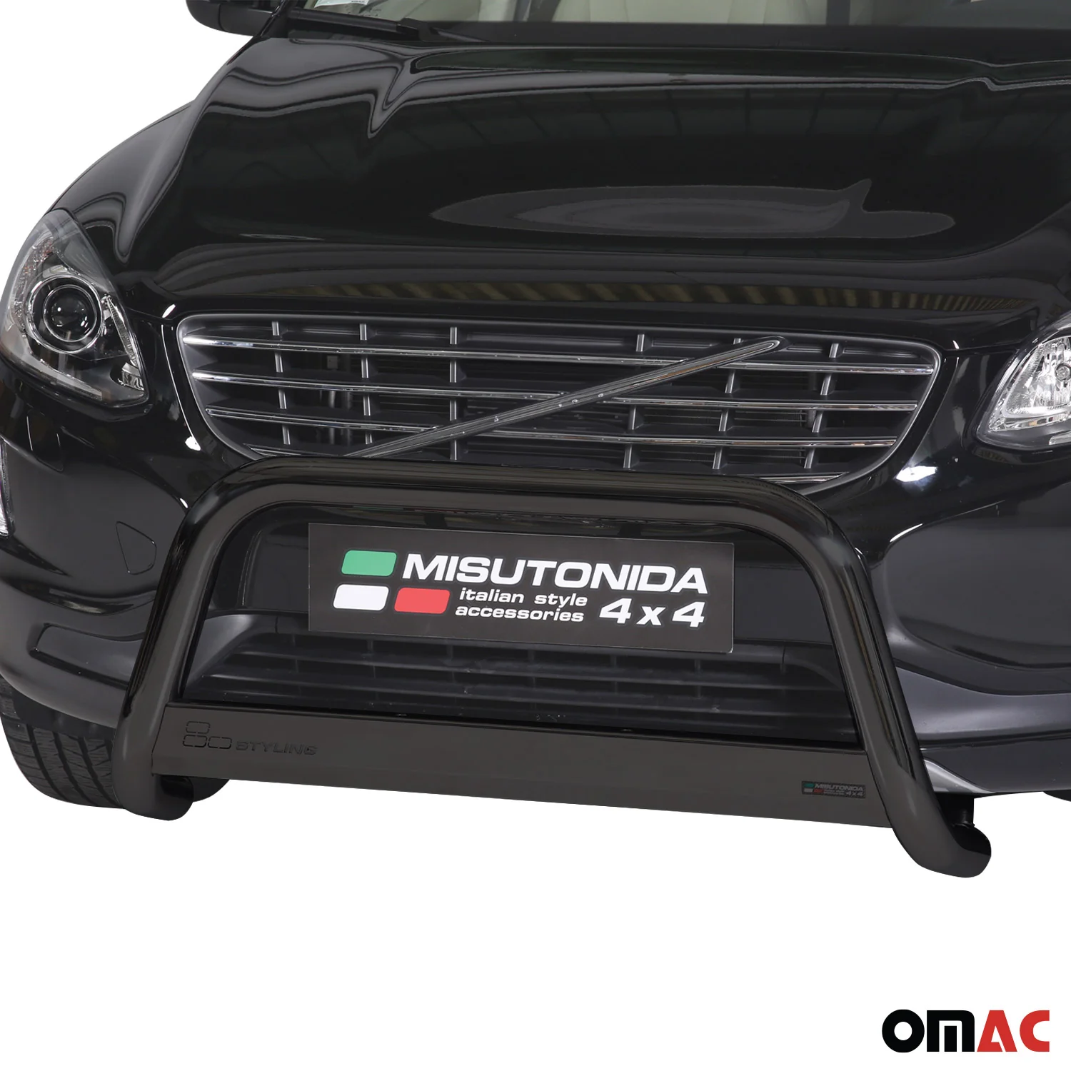 Frontbügel Frontschutzbügel für Volvo XC60 2013-2017 ø63mm Stahl Schwarz Schutz - Image 2