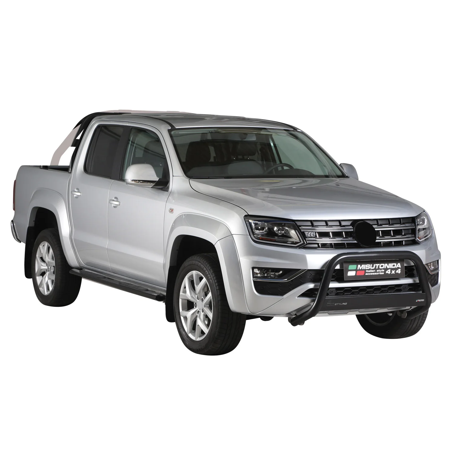 Frontbügel Frontschutzbügel für VW Amarok V6 2016-2020 ø63mm Stahl Schwarz