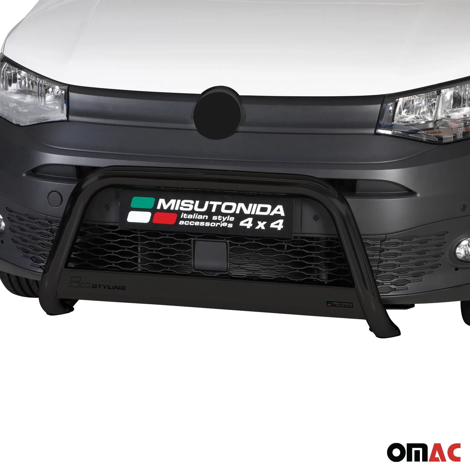 Frontbügel Frontschutzbügel für VW Caddy 2021-2026 ø63mm Stahl Schwarz Schutz - Image 2