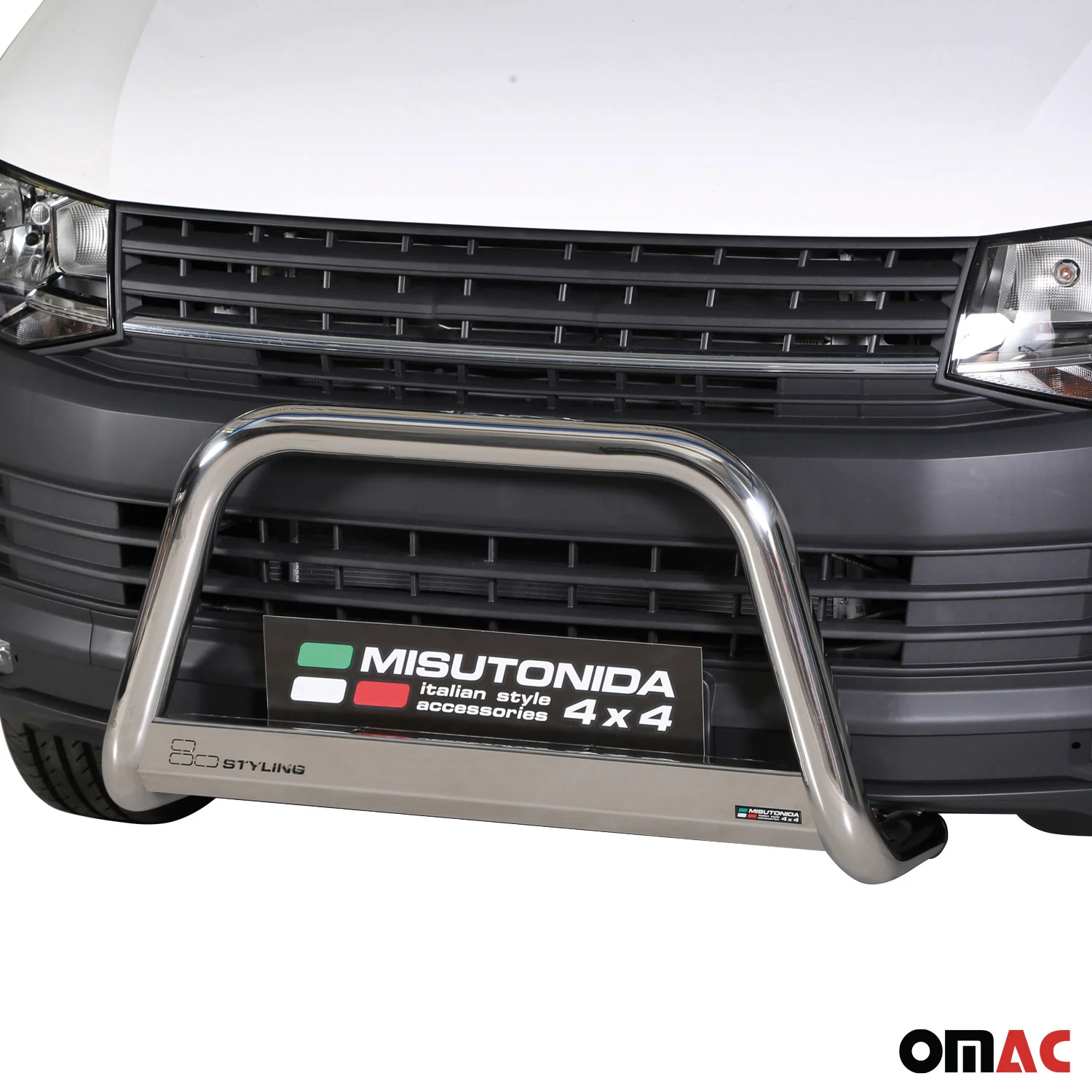 Frontbügel Frontschutzbügel für VW T6 T6.1 2015-2024 ø63mm Stahl Silber Schutz - Image 2