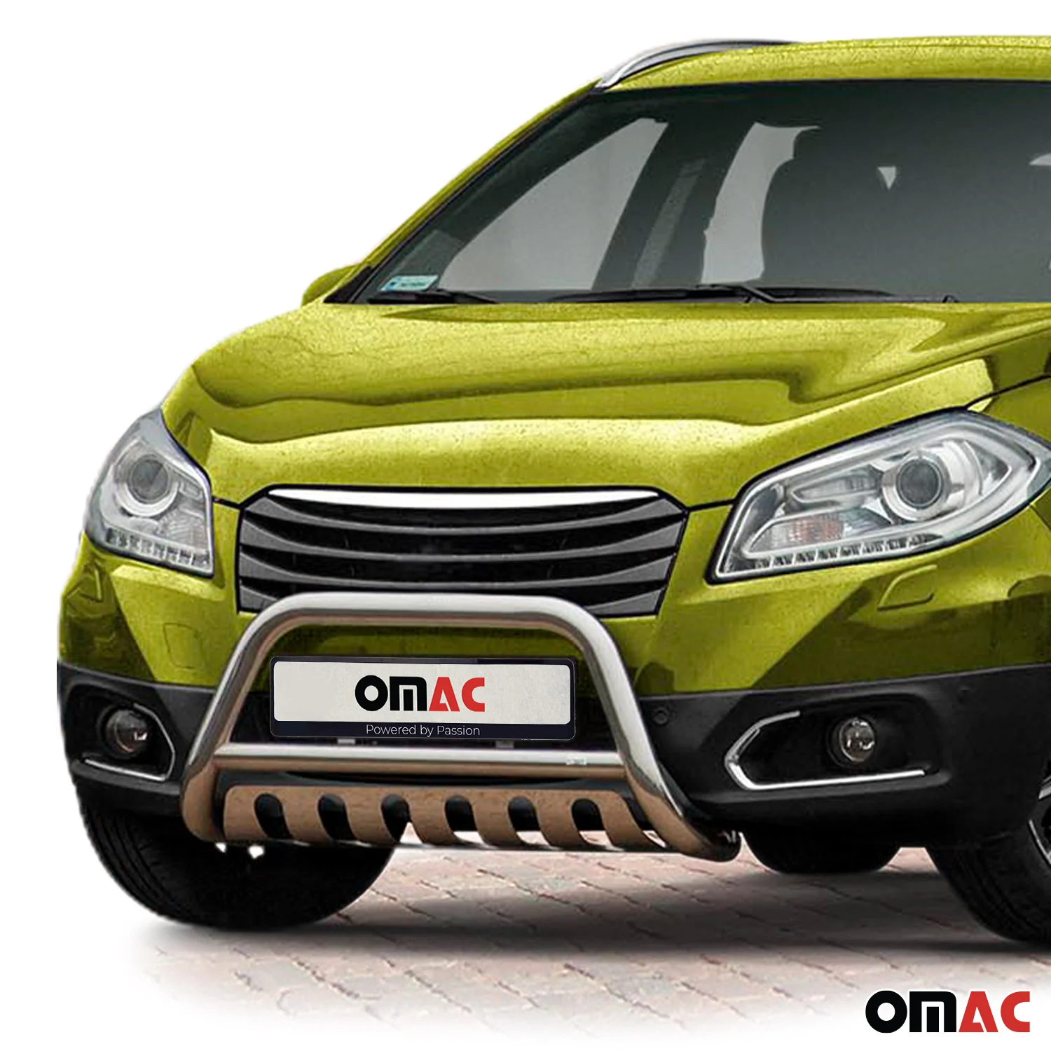 Frontbügelschutz Frontschutzbügel für Suzuki SX4 S-Cross 2013-2022 Silber ABE - Image 2