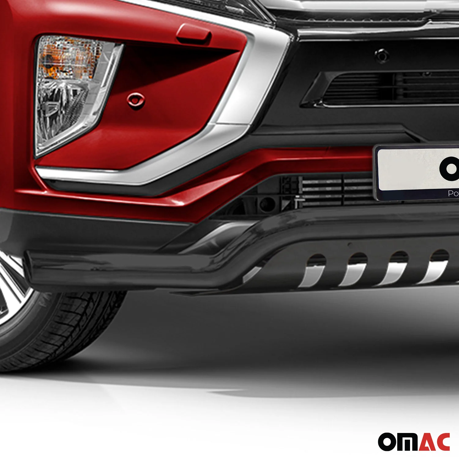 Frontbügel Frontschutzbügel für Mitsubishi Eclipse Cross 2018-19 Pre-FL Schwarz - Image 3