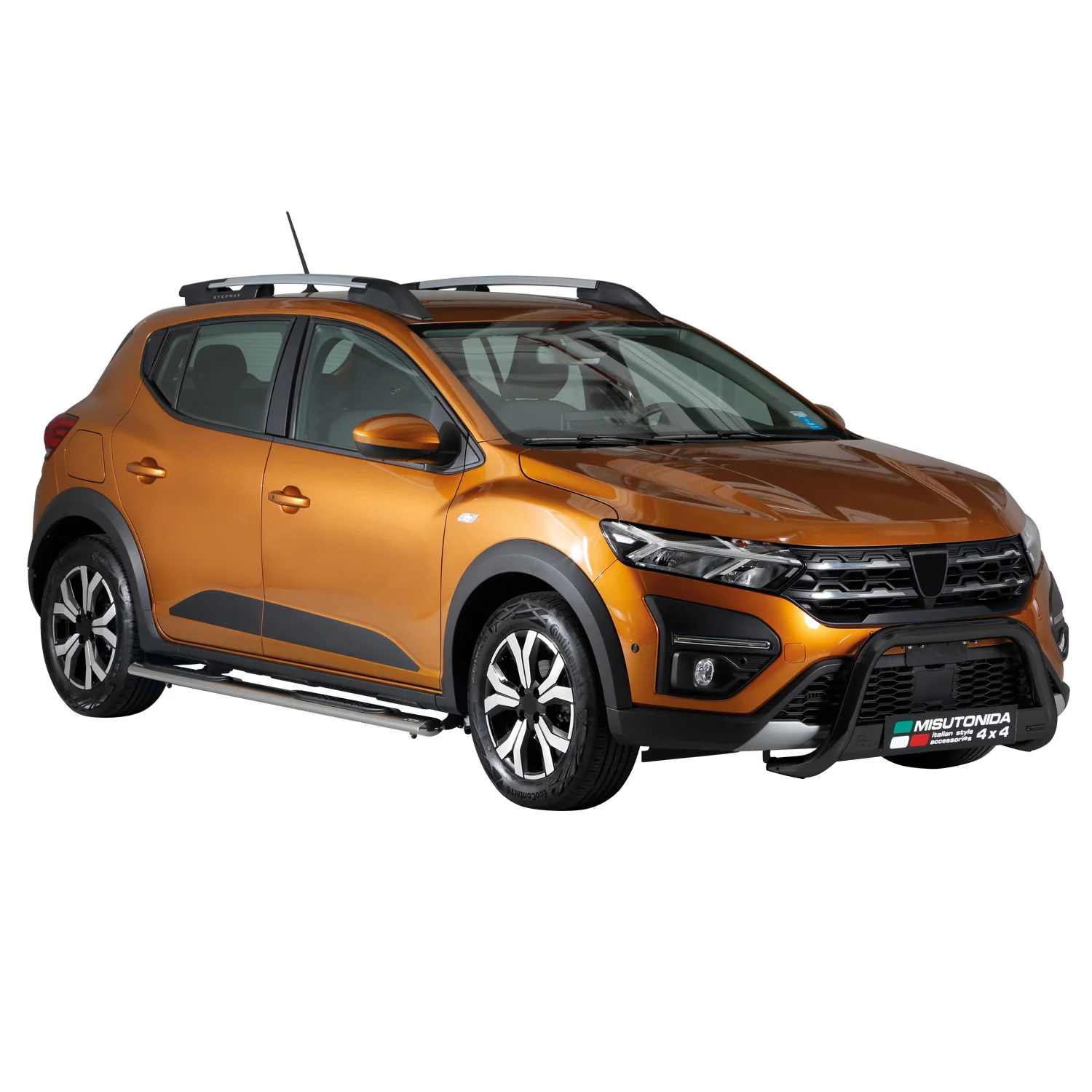 Frontbügel Frontschutzbügel für Dacia Sandero Stepway 2021-2026 ø63 Schwarz