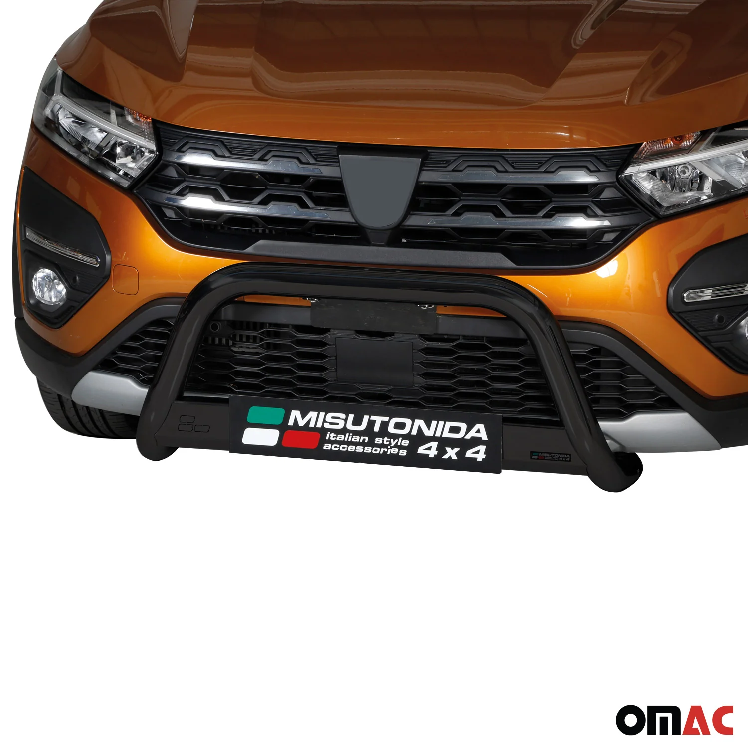 Frontbügel Frontschutzbügel für Dacia Sandero Stepway 2021-2026 ø63 Schwarz - Image 2