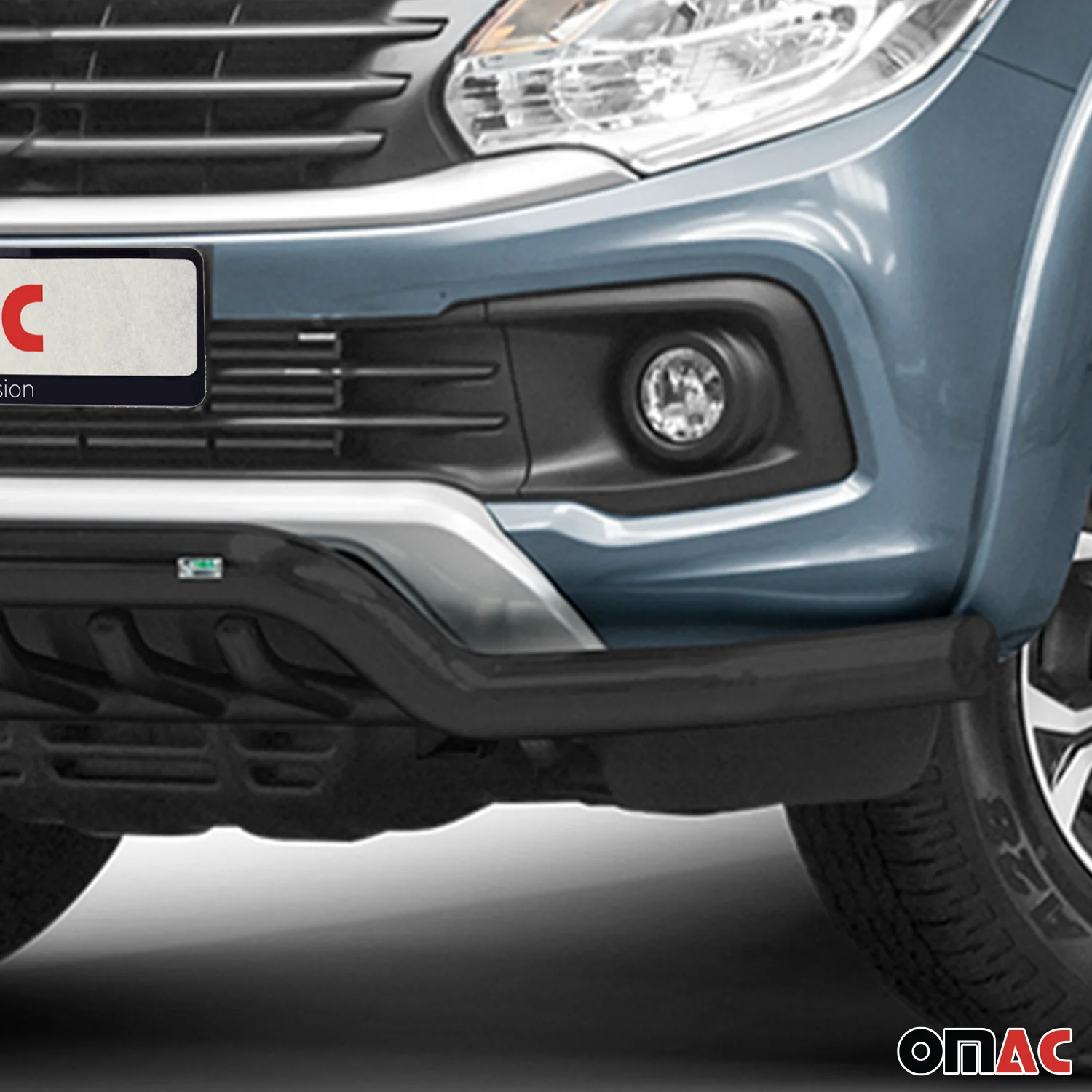 Frontschutzbügel Frontbügel für Fiat Fullback 2016-2021 mit ABE Stahl Schwarz - Image 3