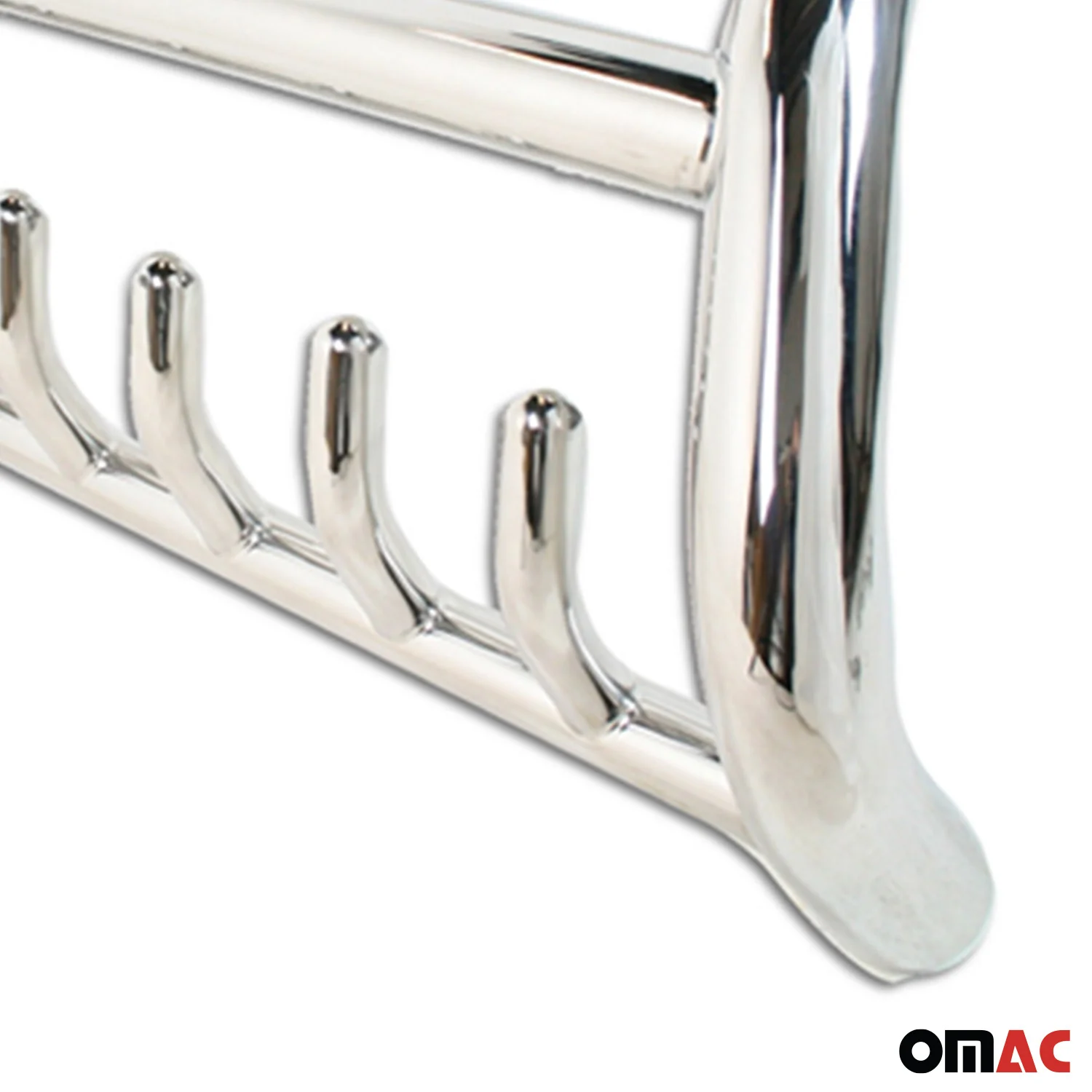Frontschutzbügel für Isuzu D-Max 2012-2019 ø76 Stahl EG-Typgenehmigung Silber - Image 4