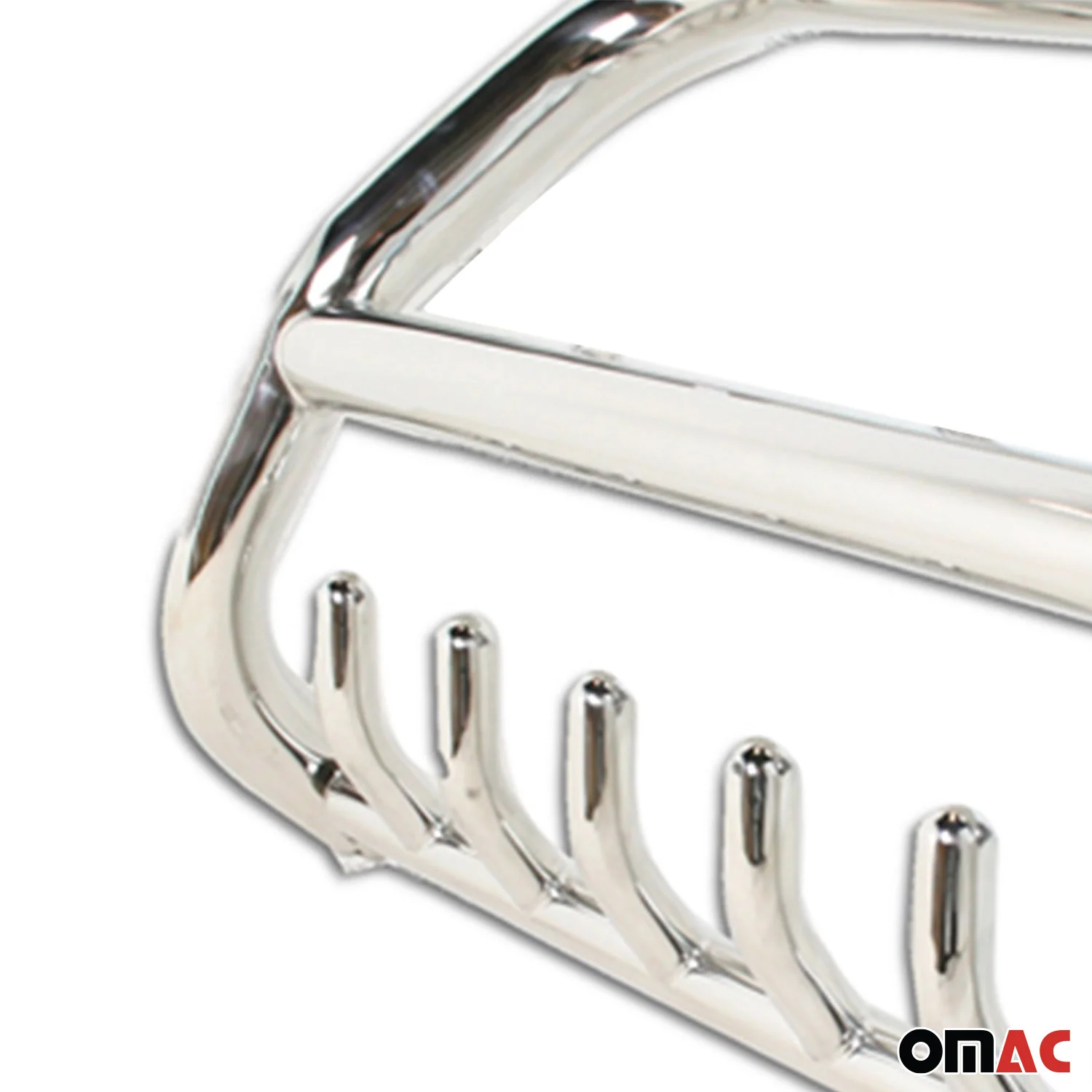 Frontschutzbügel für Isuzu D-Max 2012-2019 ø76 Stahl EG-Typgenehmigung Silber - Image 5