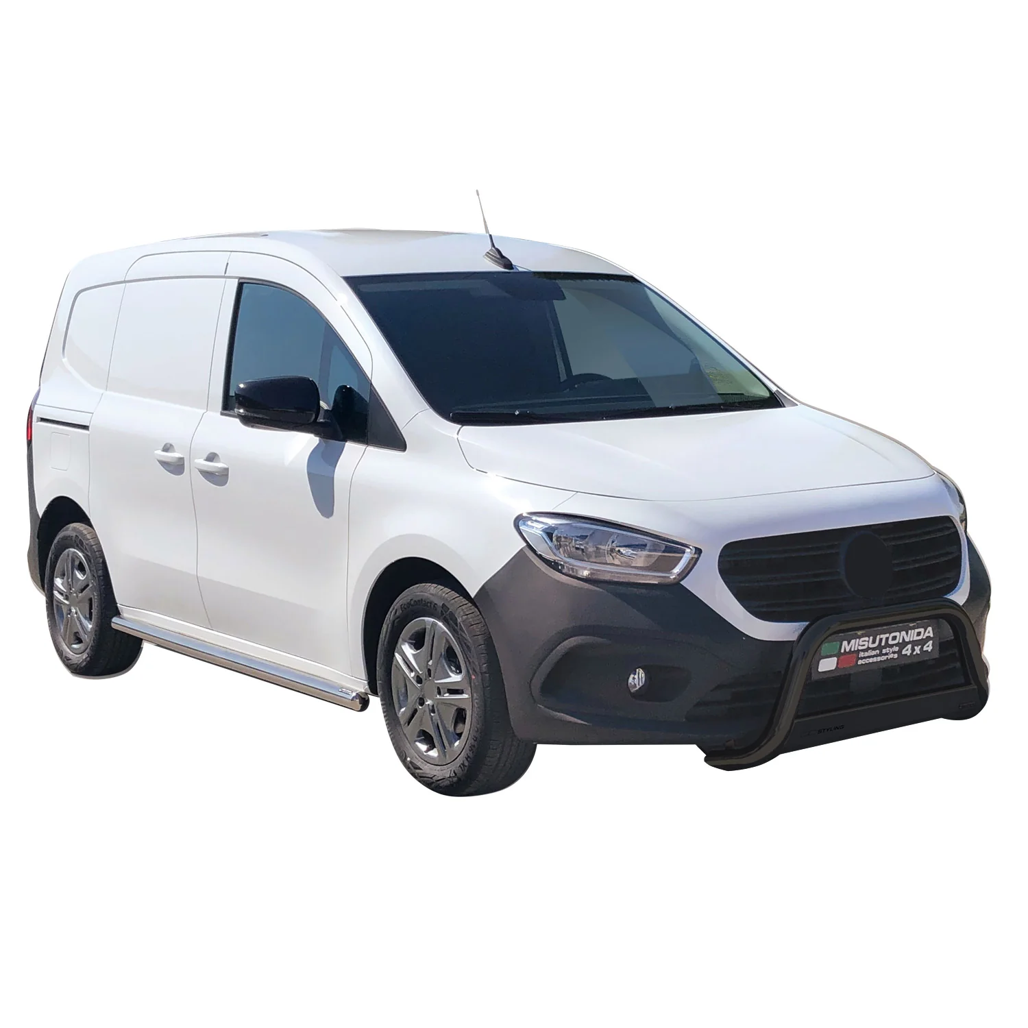 Frontbügel Frontschutzbügel für Mercedes Citan L2 2021-2026 ø63mm Stahl Schwarz
