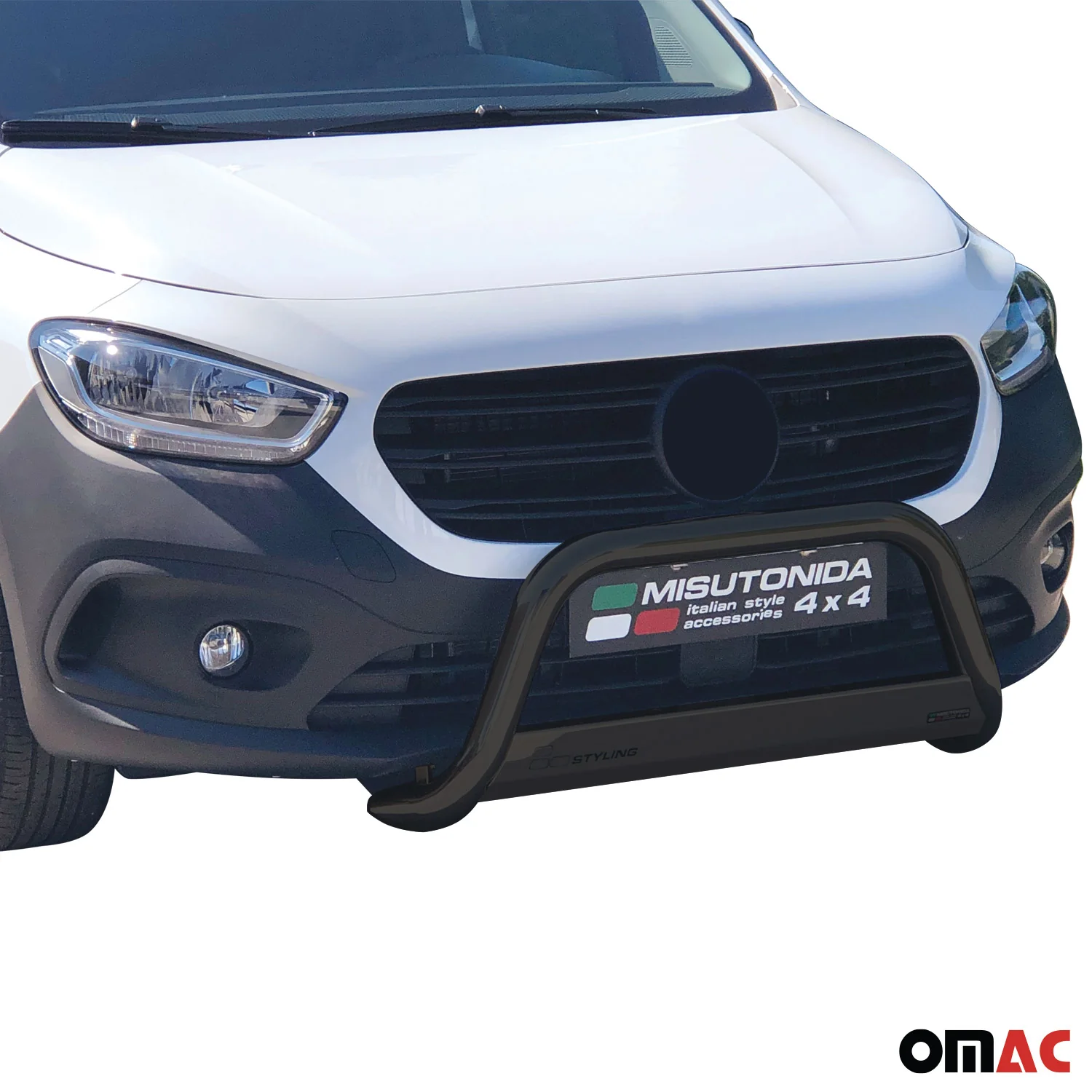 Frontbügel Frontschutzbügel für Mercedes Citan L2 2021-2026 ø63mm Stahl Schwarz - Image 2