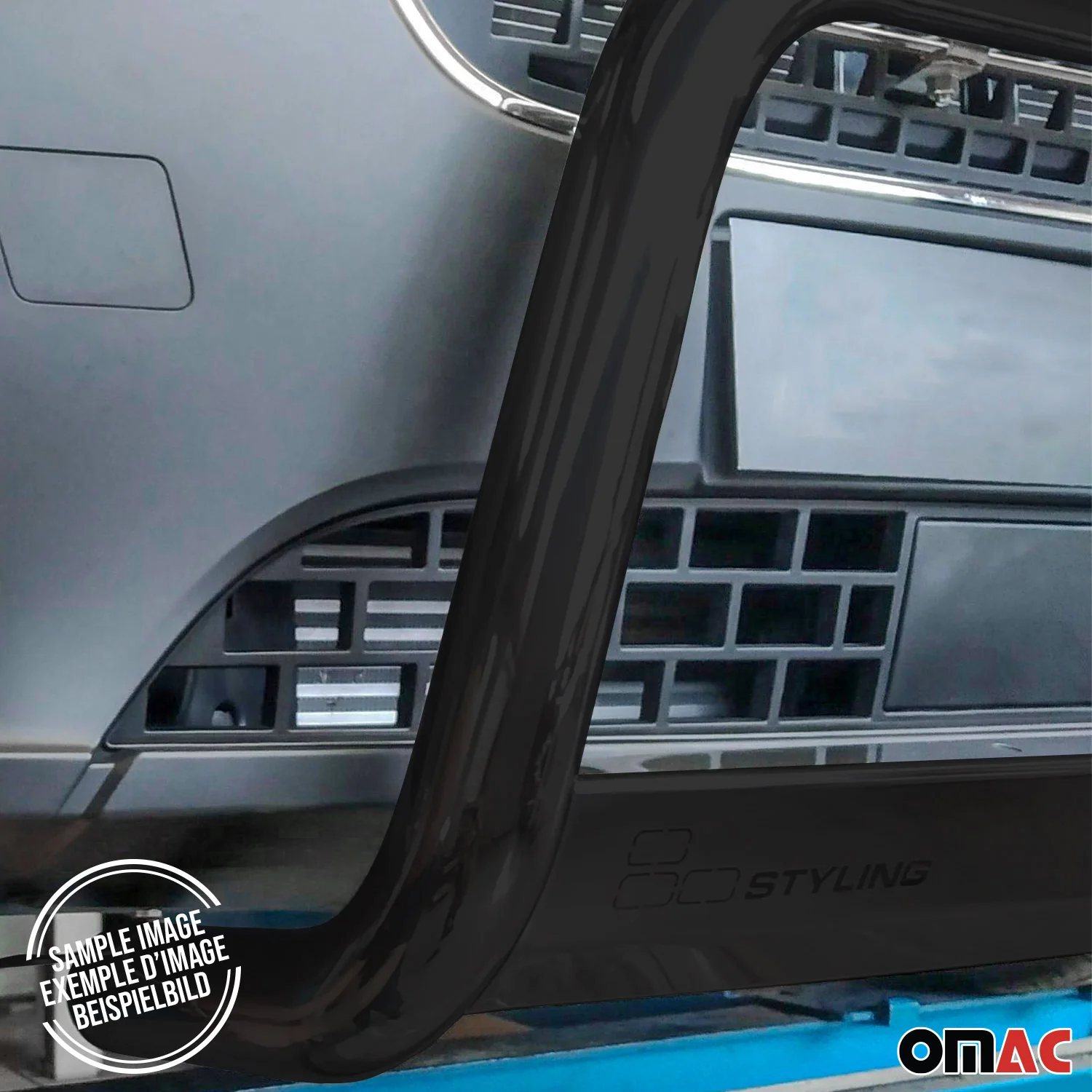 Frontbügel Frontschutzbügel für Opel Crossland X 2017-2024 ø63mm Stahl Schwarz - Image 5