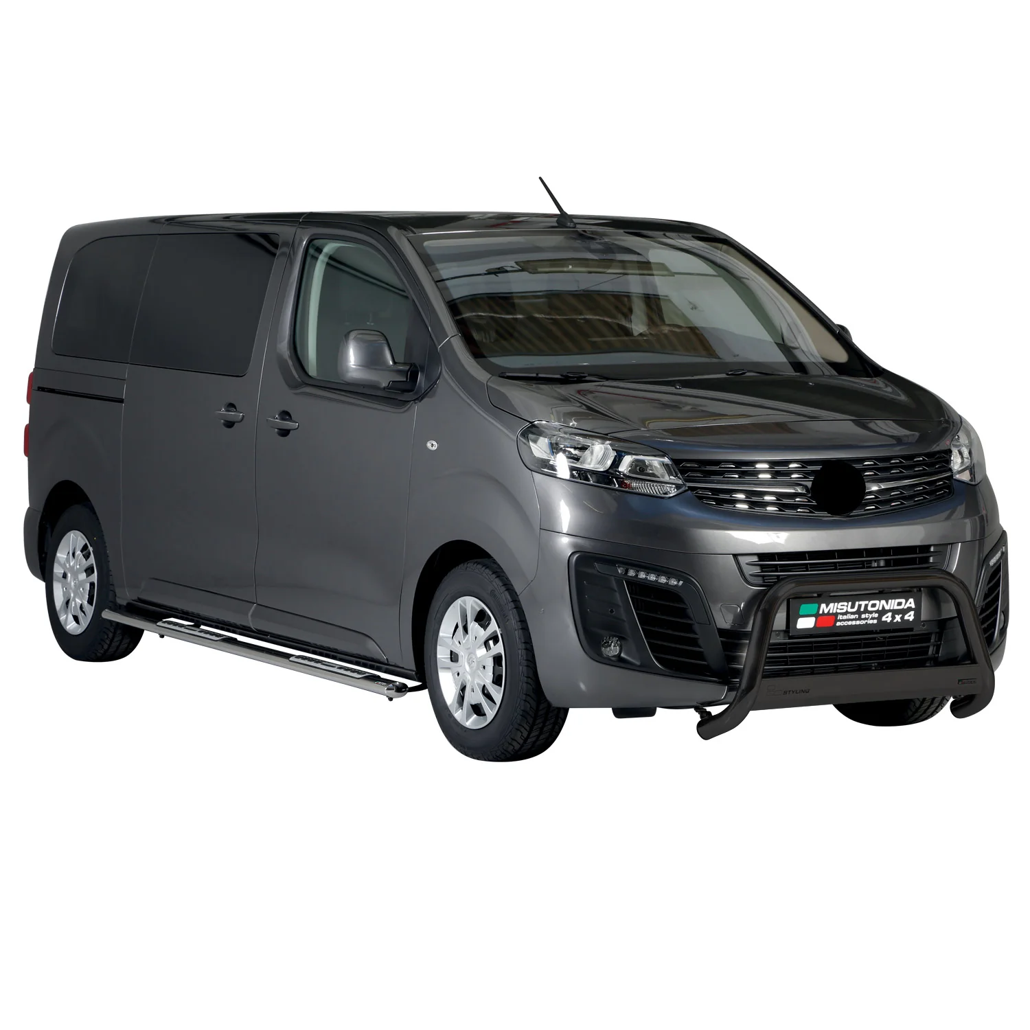 Frontbügel Frontschutzbügel für Opel Zafira Life 2019-2026 ø63mm Stahl Schwarz