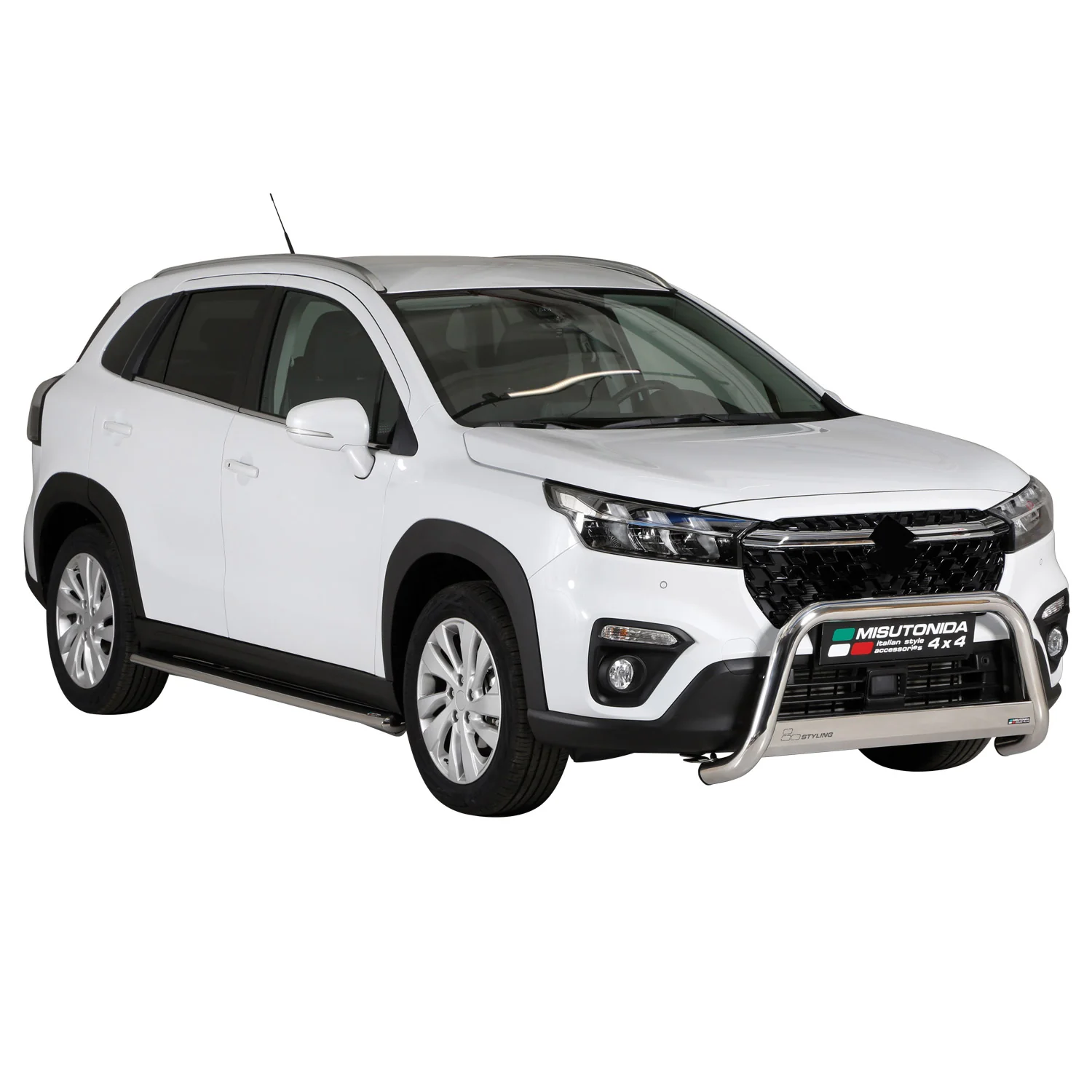 Frontbügel Frontschutzbügel für Suzuki SX4 S-Cross Hybrid 2022-2026 ø63 Stahl