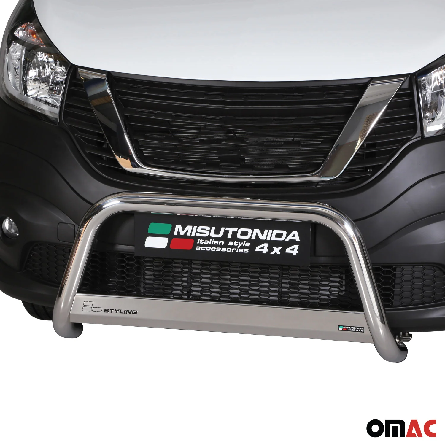 Frontbügel Frontschutzbügel für Nissan NV300 2016-2021 ø63mm Stahl Silber Schutz - Image 2