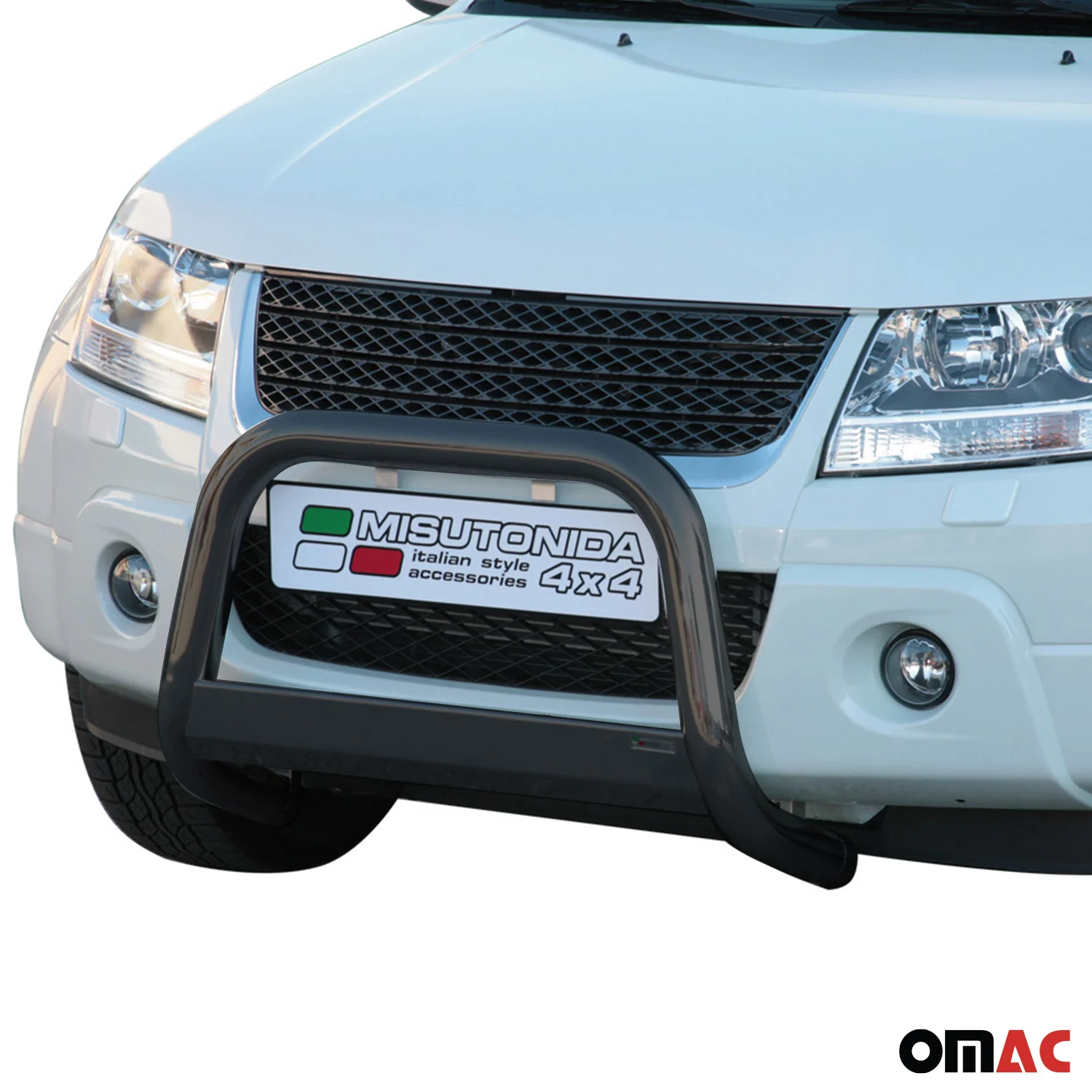Frontbügel Frontschutzbügel für Suzuki Grand Vitara 2009-2011 ø63 Stahl Schwarz - Image 2