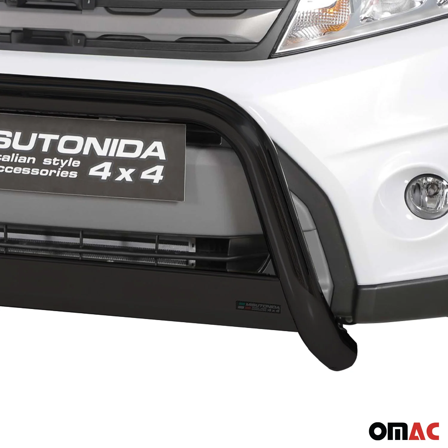 Frontbügel Frontschutzbügel für Suzuki Vitara 2015-2018 ø63mm Edelstahl Schwarz - Image 3