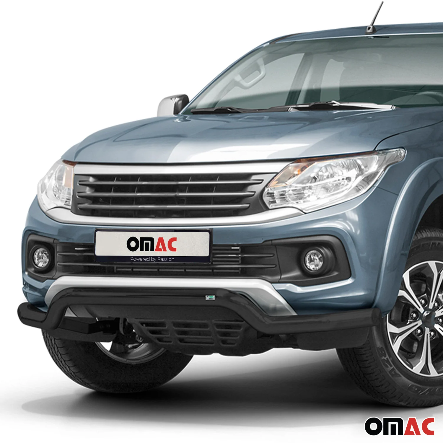 Frontbügel Frontschutzbügel für Fiat Fullback 2016-2021 mit ABE Stahl Schwarz - Image 2