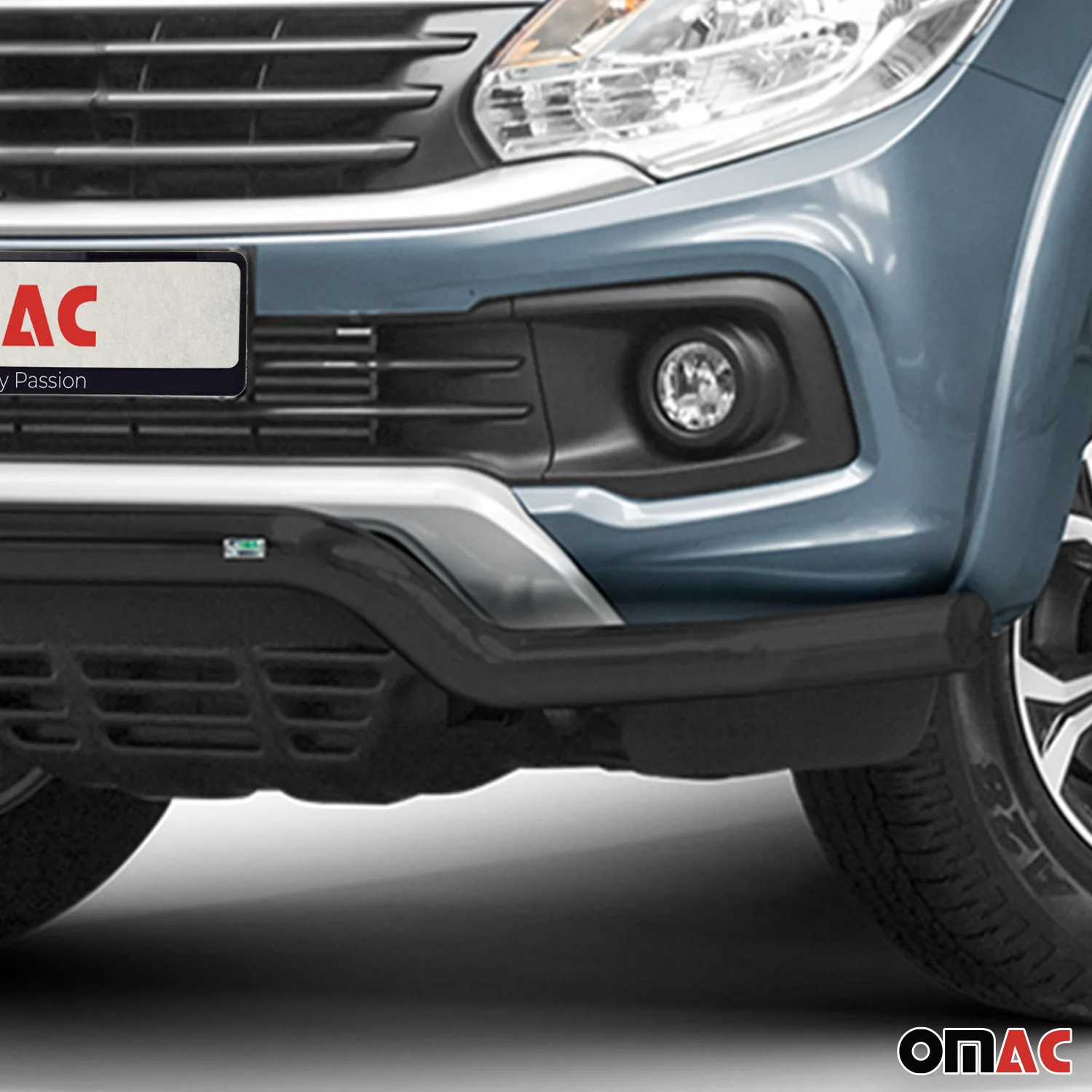 Frontbügel Frontschutzbügel für Fiat Fullback 2016-2021 mit ABE Stahl Schwarz - Image 3