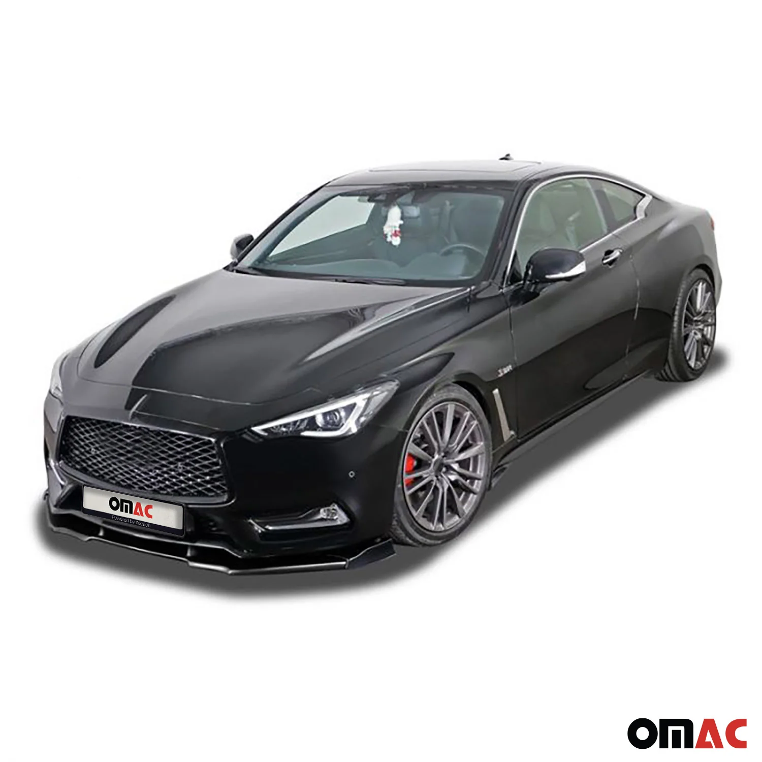 RDX Frontspoiler Vario-X Spoiler für Infiniti Q60 Schwarz - Image 2