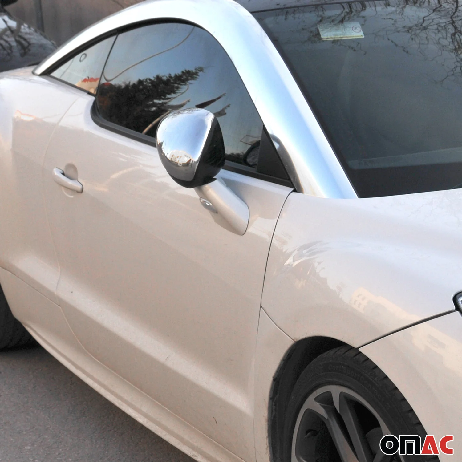 Spiegelkappen Spiegelabdeckung für Citroen C3 mk2 2009-2016 Edelstahl Chrom 2x - Image 3