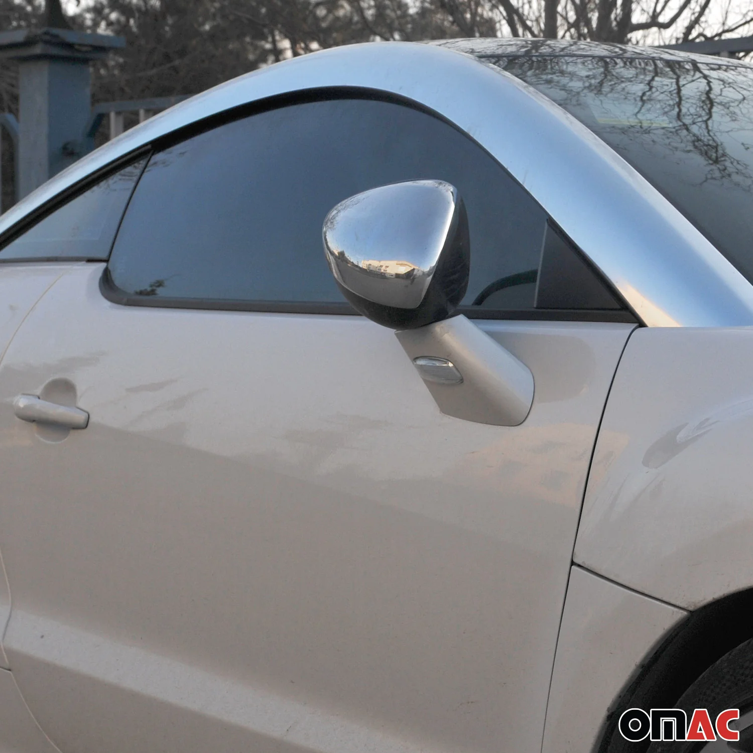 Spiegelkappen Spiegelabdeckung für Citroen C3 mk2 2009-2016 Edelstahl Chrom 2x - Image 5