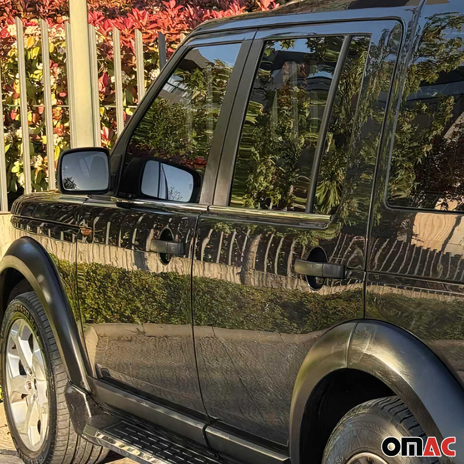 Fensterleisten Zierleisten für Land Rover Discovery 2009-2016 Edelstahl Chrom 4x - Image 3
