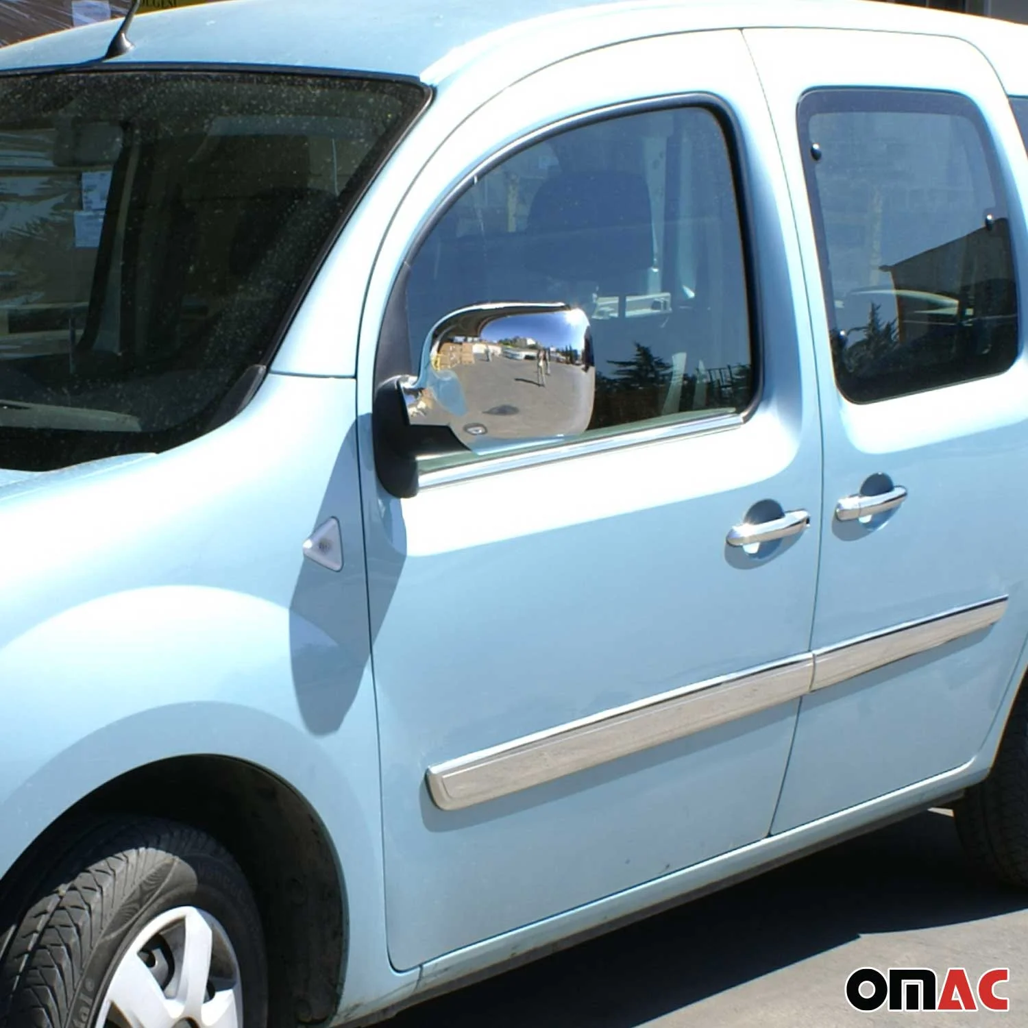 Fensterleisten Zierleisten für Mercedes Citan 2012-2021 Edelstahl Chrom 2tlg - Image 3