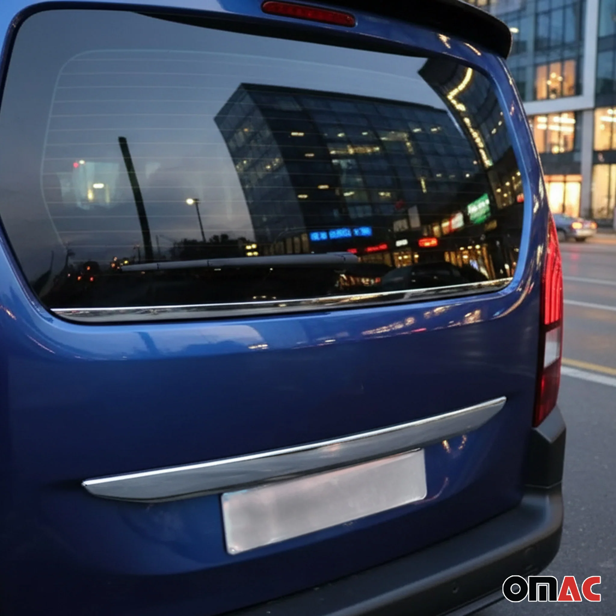 Fensterleisten Zierleisten für Peugeot Rifter 2018-2026 Edelstahl Chrom 1tlg - Image 2