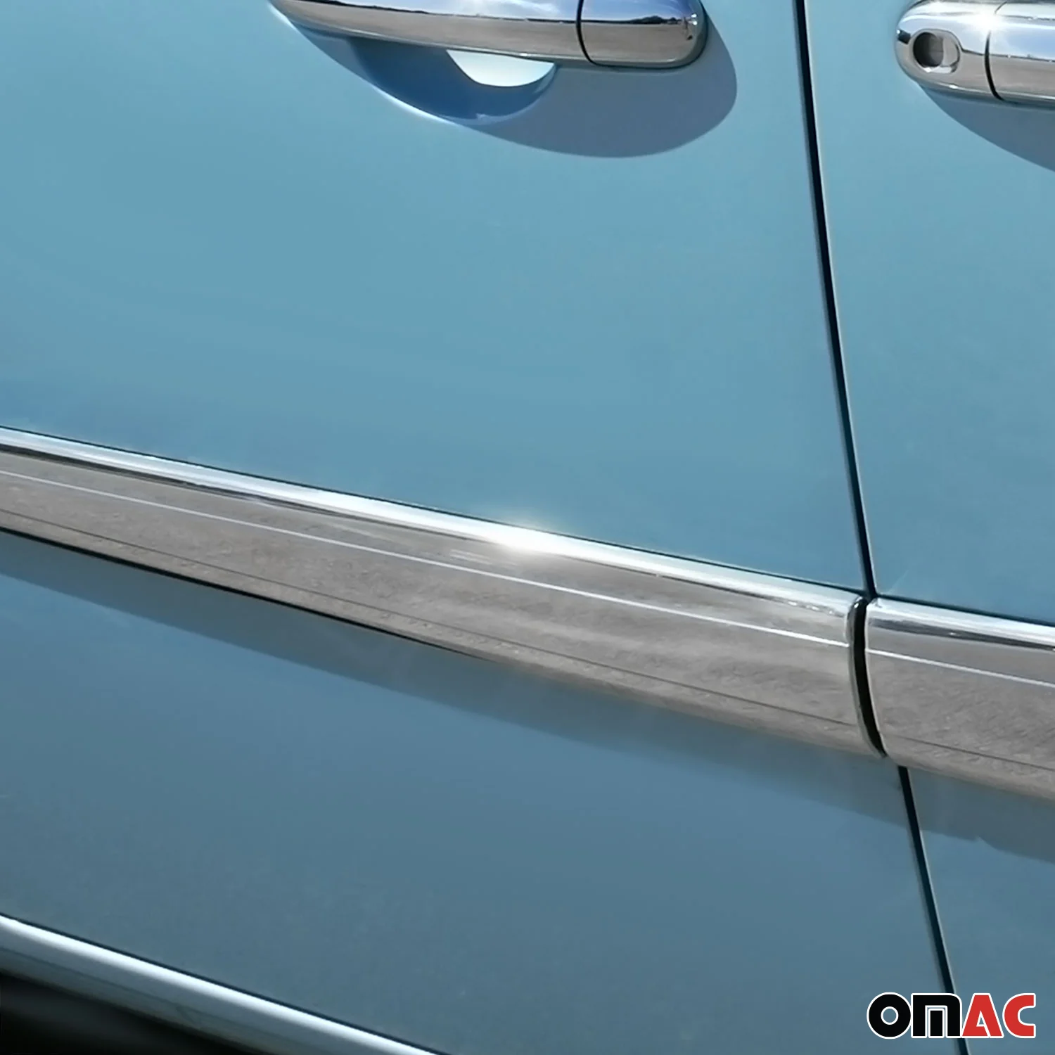 Seitentürleiste Türleisten Türschutzleiste für Renault Kangoo 2008-2011 Chrom 4x - Image 2