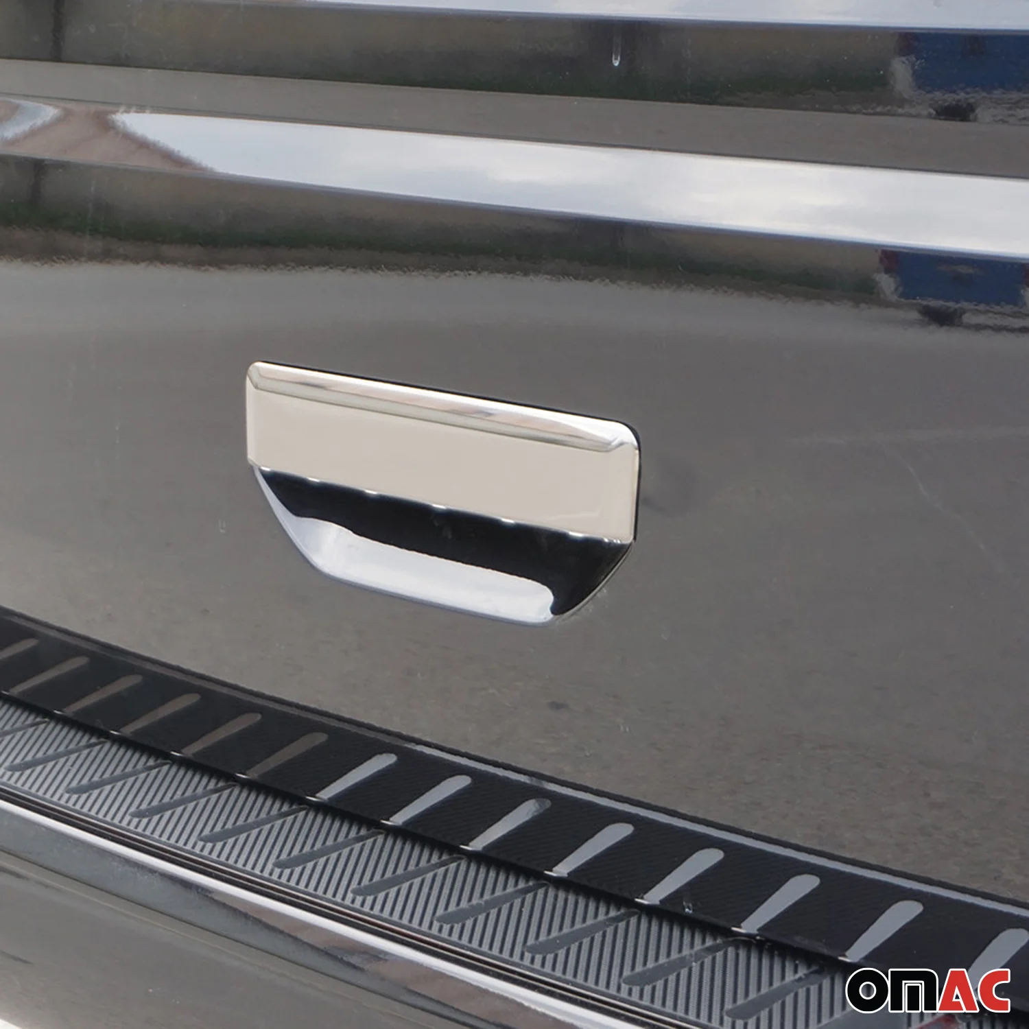 Heckklappe Kofferraumöffner Griff für VW Caddy 2021-2026 Edelstahl Chrom - Image 3