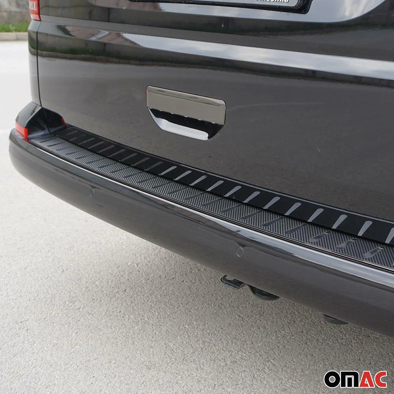 Heckklappe Kofferraumöffner Griff für VW Caddy 2021-2026 Edelstahl Dunkel 1tlg - Image 2