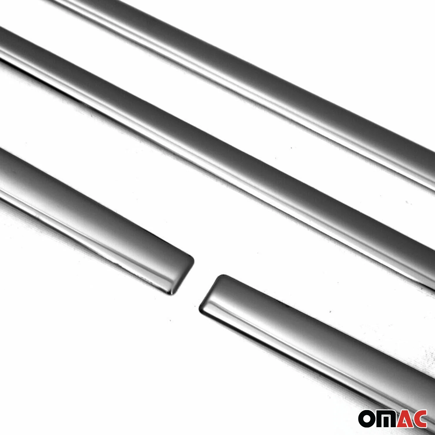 Seitentürleiste Türleisten Türschutzleiste für VW Polo 2001-2009 Chrom Dunkel 4x - Image 6