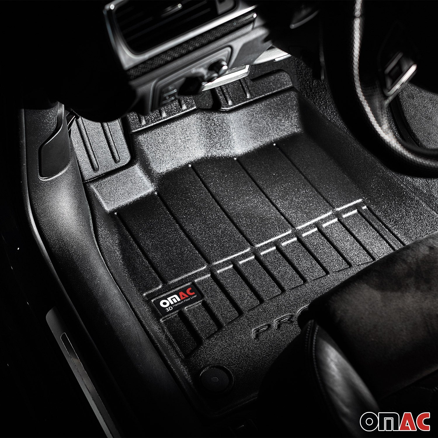OMAC Gummi Fußmatten für Mitsubishi Outlander PHEV 2013-2021 Premium TPE 4x - Image 4