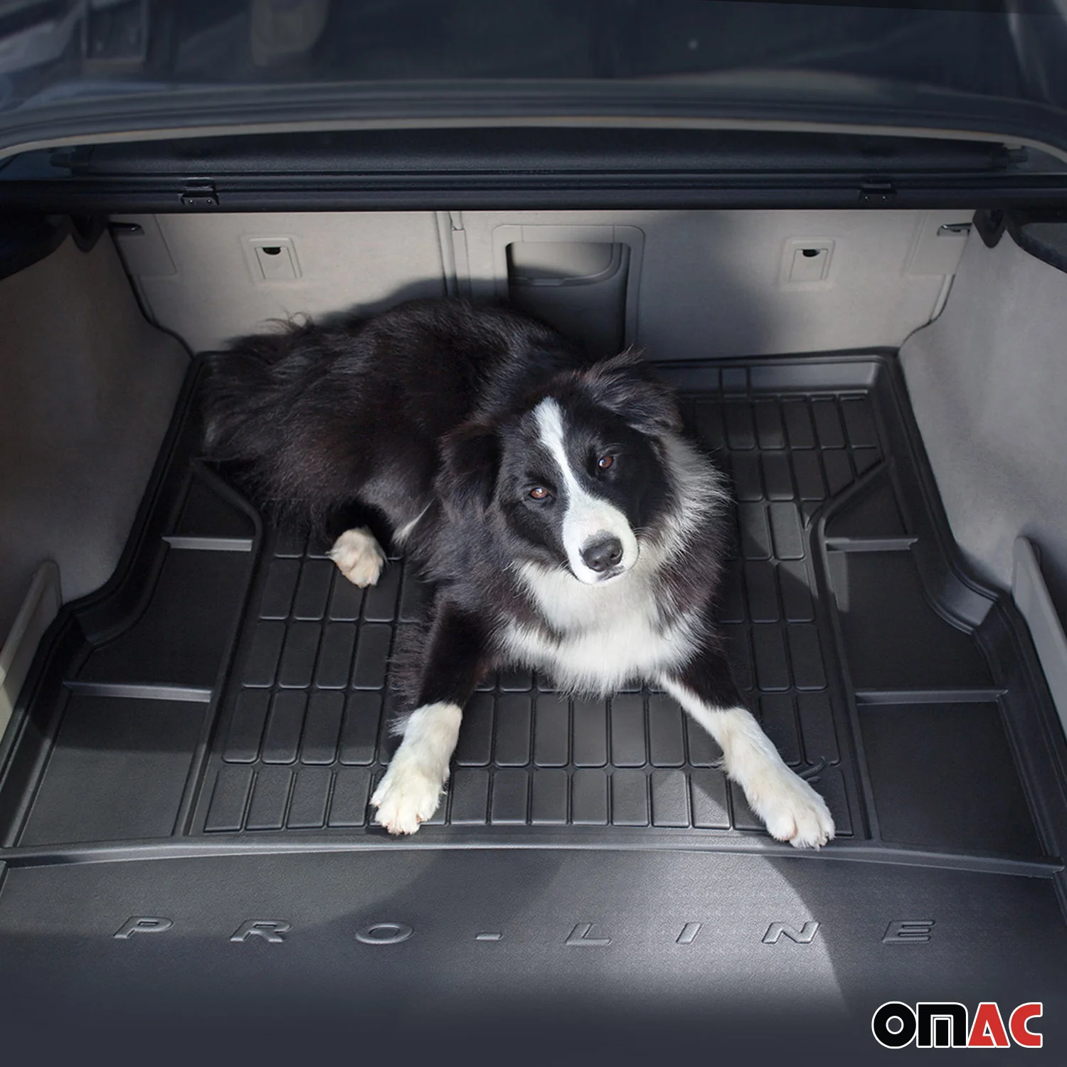OMAC Fußmatten & Kofferraumwanne Set für Jeep Compass 2017-2025 Gummi Schwarz 5x - Image 6