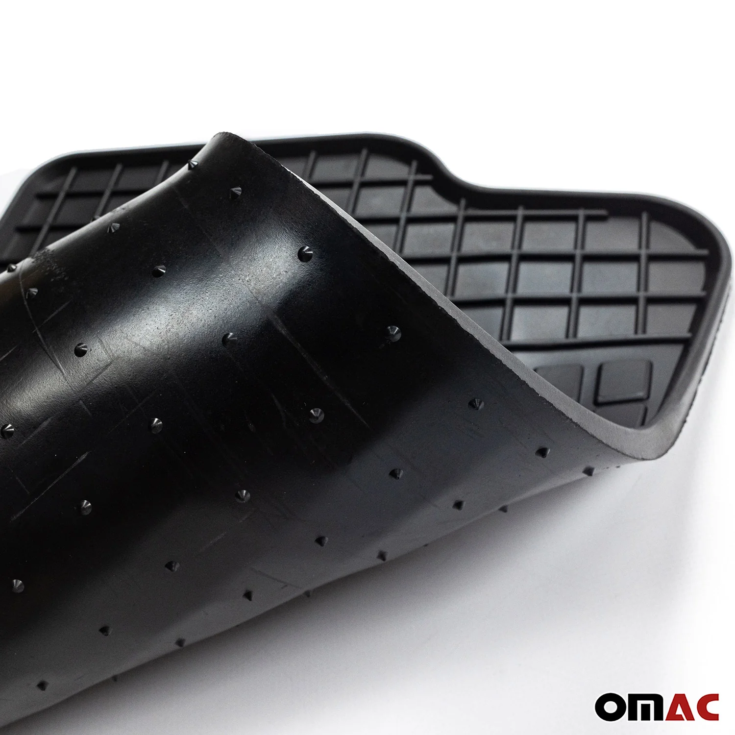 OMAC Gummi Fußmatten für Skoda Octavia 2020-2026 Automatten Gummi TPE Schwarz 4x - Image 6