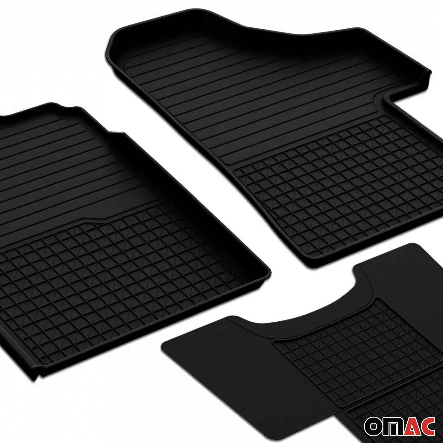 Fußmatten Automatten für Mercedes Vito W447 2014-2023 3D Passform Gummi Schwarz - Image 6