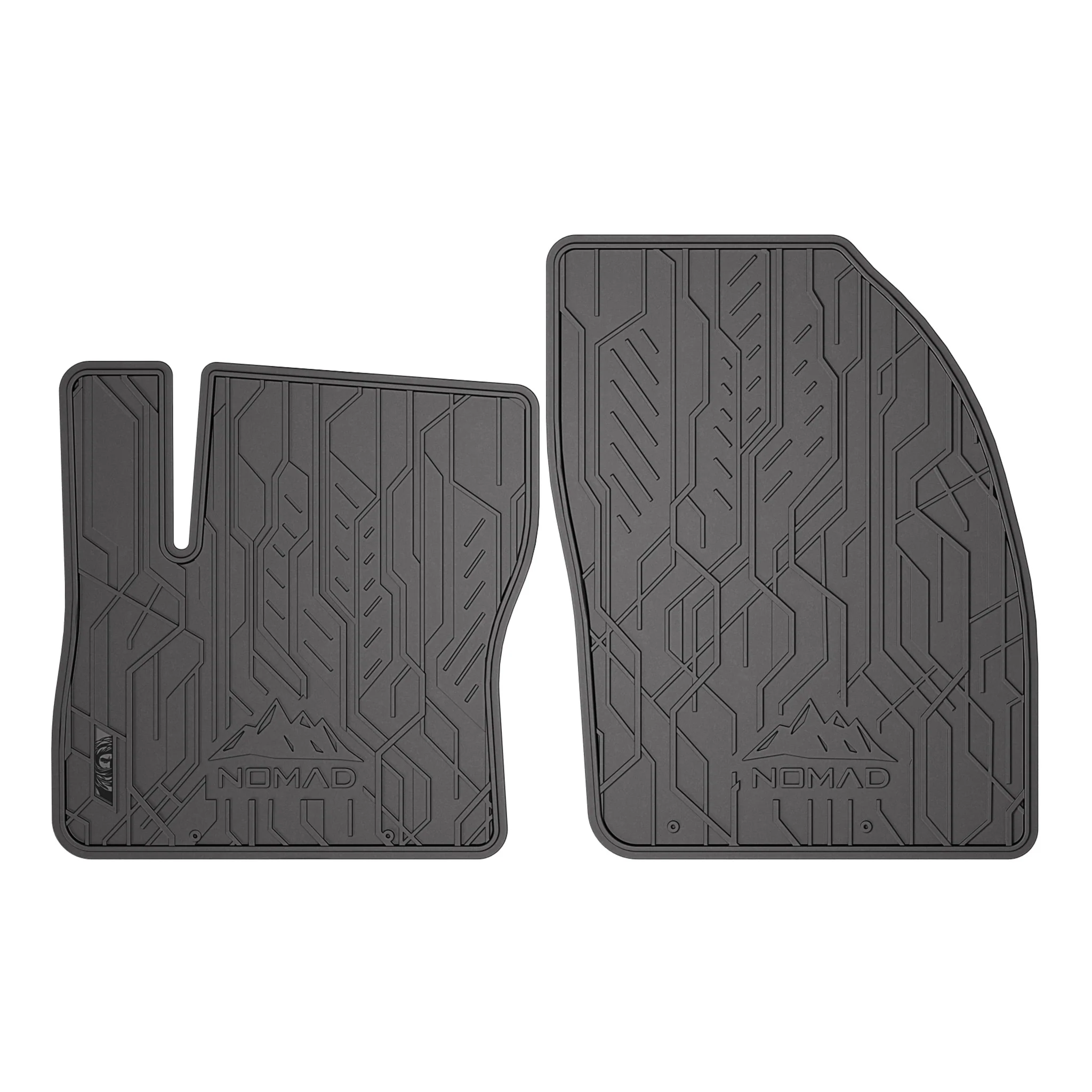 Fußmatten Gummimatten Automatten für Ford C-Max II 2010-2019 Gummi Schwarz 2tlg