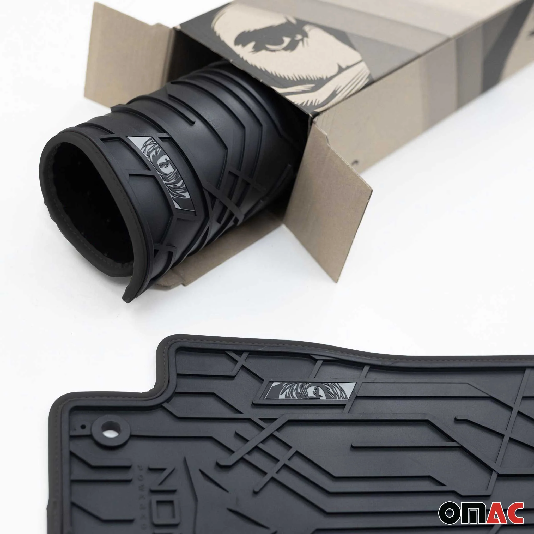Fußmatten Gummimatten Automatten für Mini Cooper II R56 2006-2014 Schwarz 2tlg - Image 4