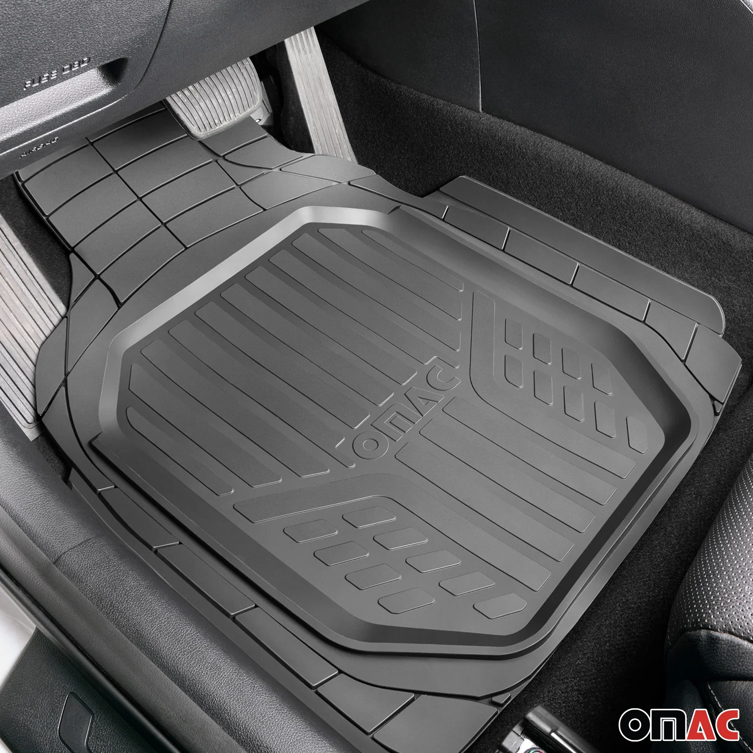 Fußmatten Gummimatten 3D Passform für BMW i3 Gummi Schwarz 4tlg - Image 2