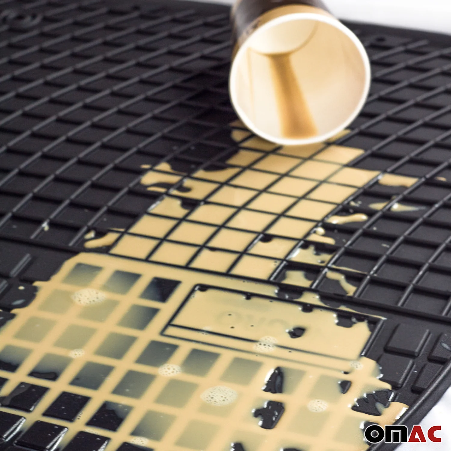 Fußmatten & Kofferraumwanne Set für Citroen C1 2005-2014 3tür Gummi Schwarz 5x - Image 8