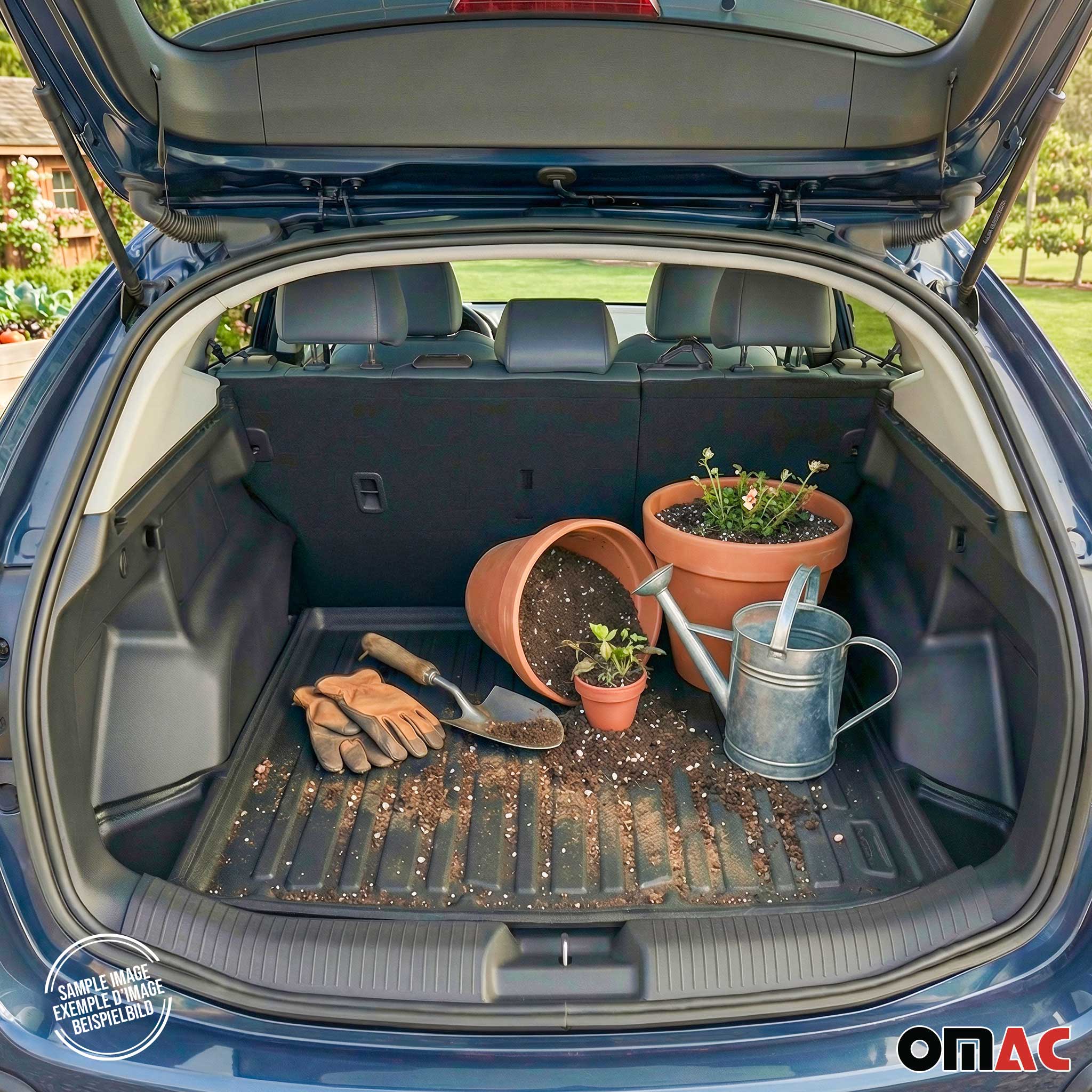 Fußmatten & Kofferraumwanne Set für Renault Clio Kombi 2012-2018 Obere Gummi 5x - Image 12