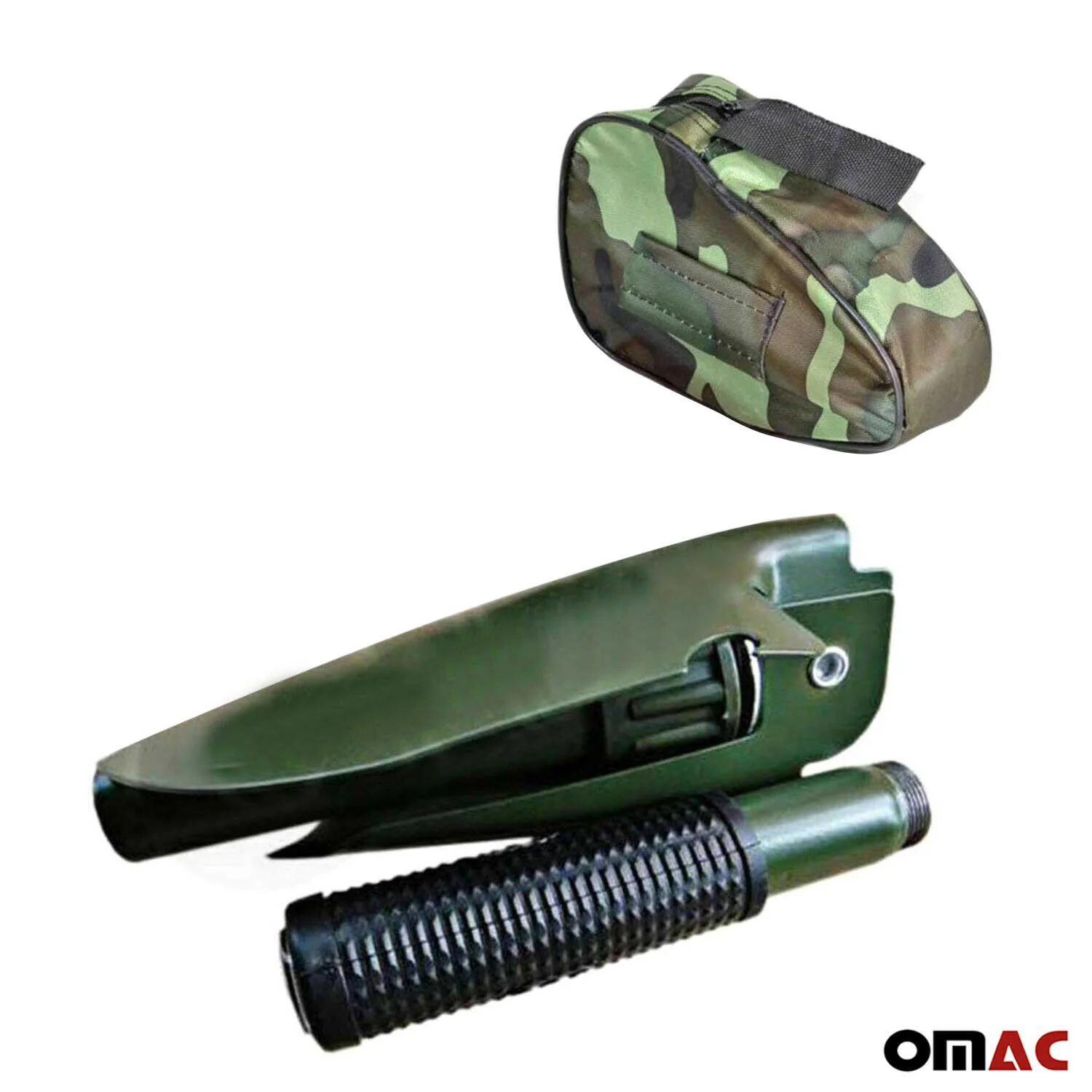 Multifunktions Klappspaten mit Kompass Tasche Spaten Garten Hacke Säge Outdoor - Image 10