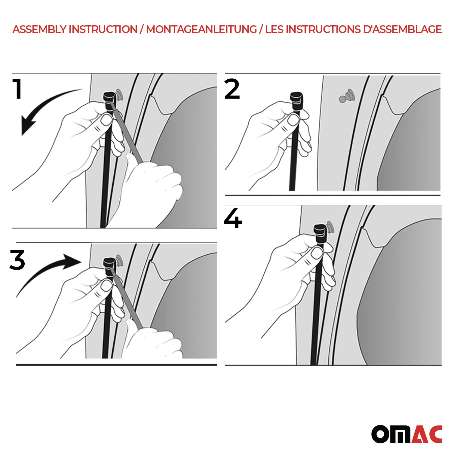 2x Heckklappendämpfer Gasfeder Dämpfer für Hyundai Sonata 2010-2021 Edelstahl - Image 4