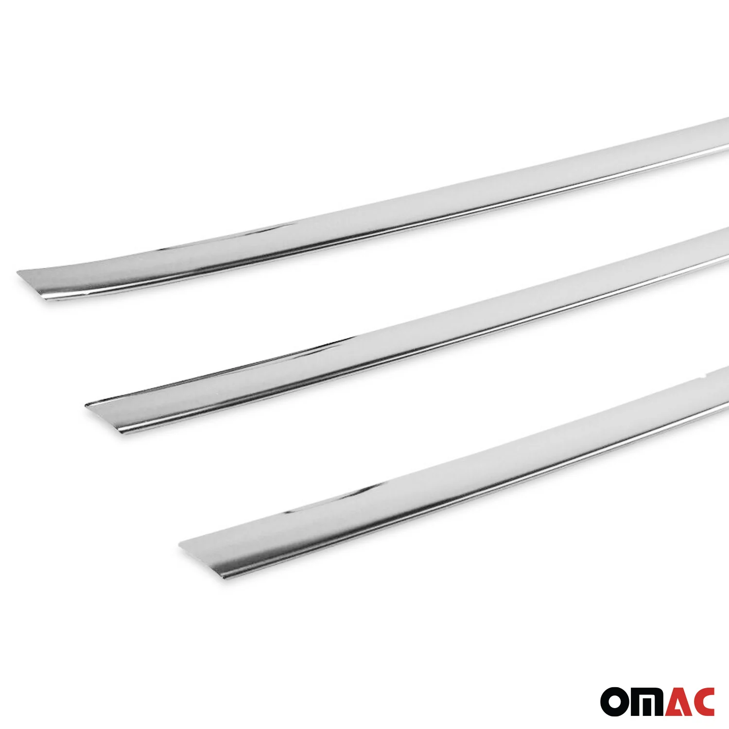 Grill Leiste Kühlergrill für Hyundai i40 2011-2014 Edelstahl Chrom 3 tlg - Image 6